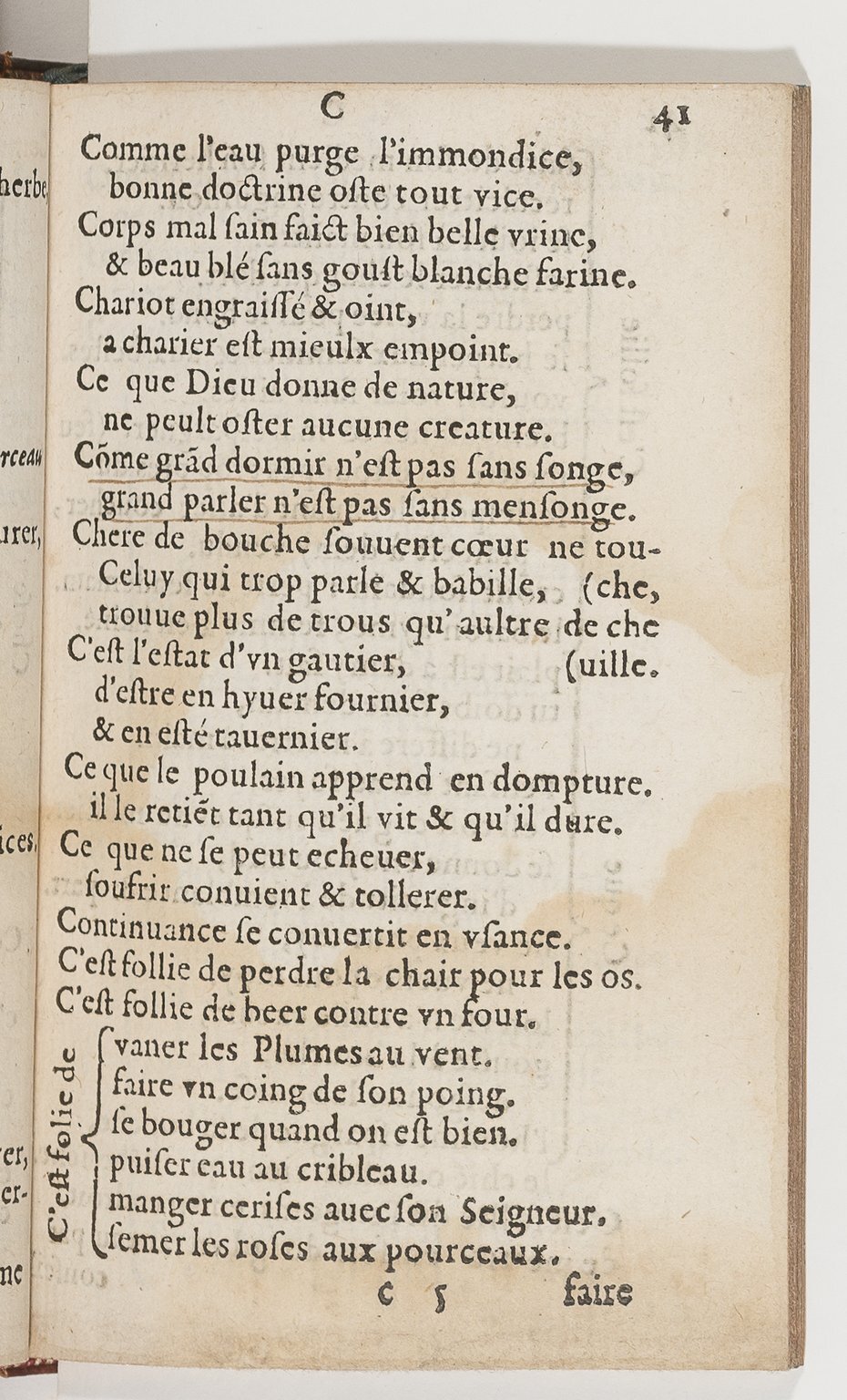 1577 - Jean d’Ogerolles - Trésor de sentences dorées - BnF Arsenal