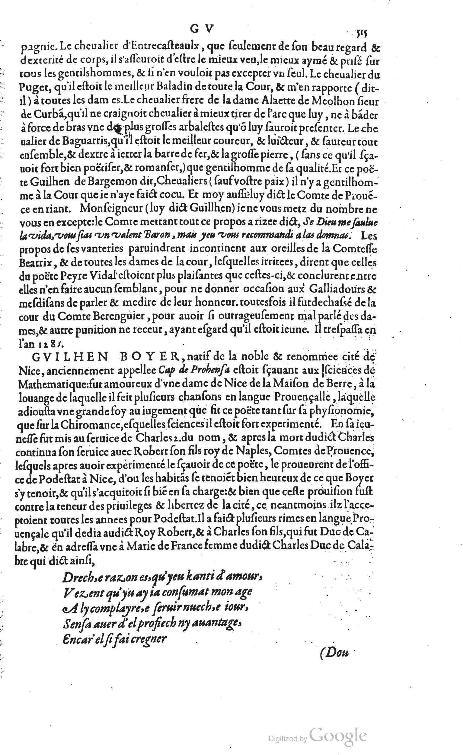 1585 - Barthélemy Honorat - Bibliothèques françaises - BSB Munich