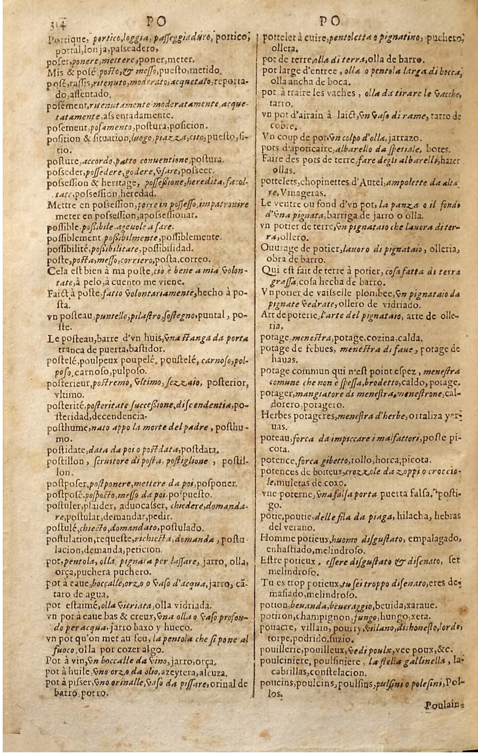 1627 - Jacques Crespin - Trésor des trois langues (Seconde partie) - Regensburg