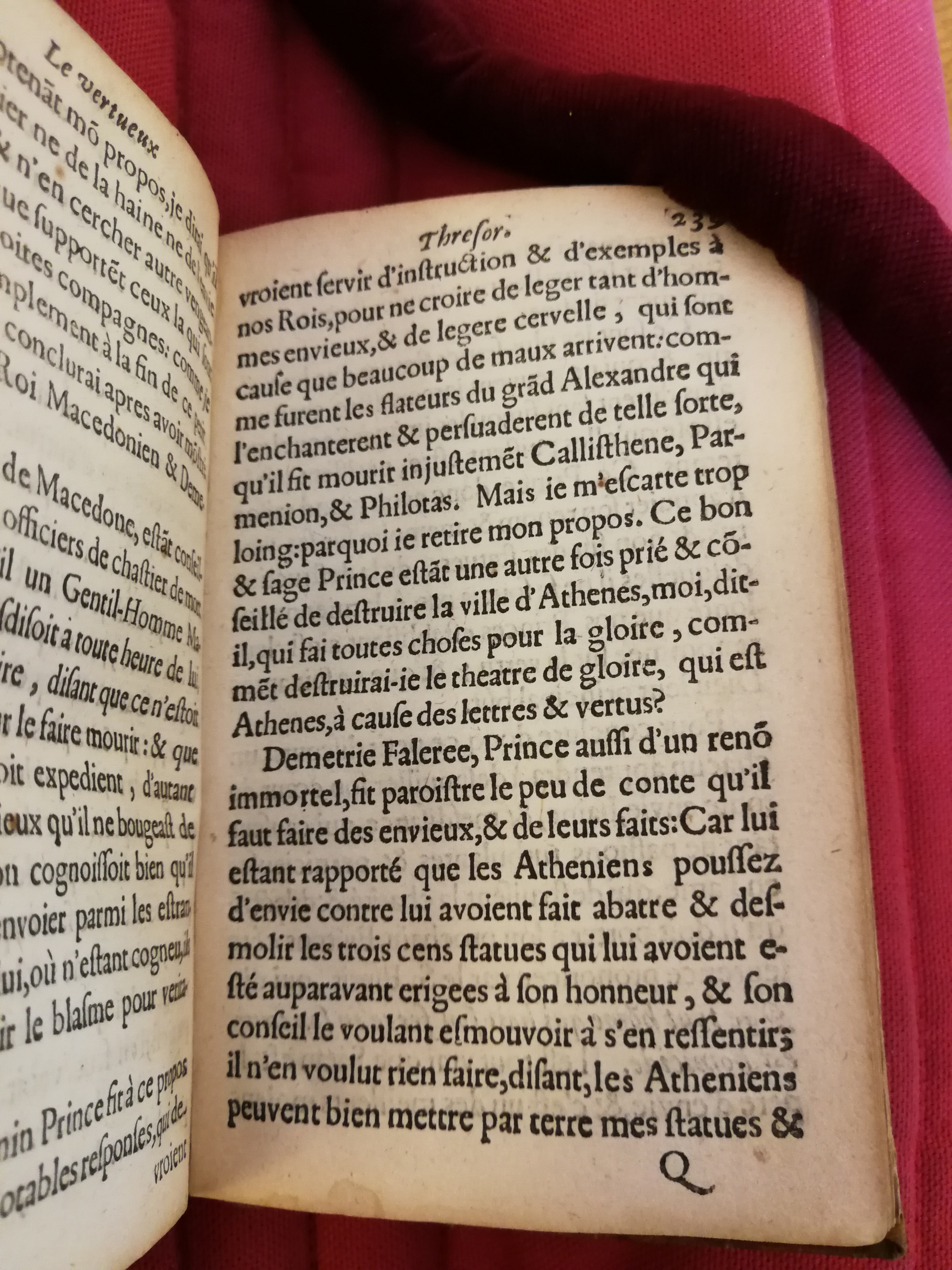 1599 - Thomas Portau - Vertueux trésor - Bibliothèque Sainte-Geneviève