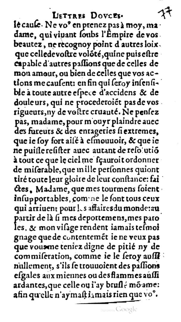 1624 - Nicolas Oudot - Trésor des lettres douces et amoureuses - BNC Florence