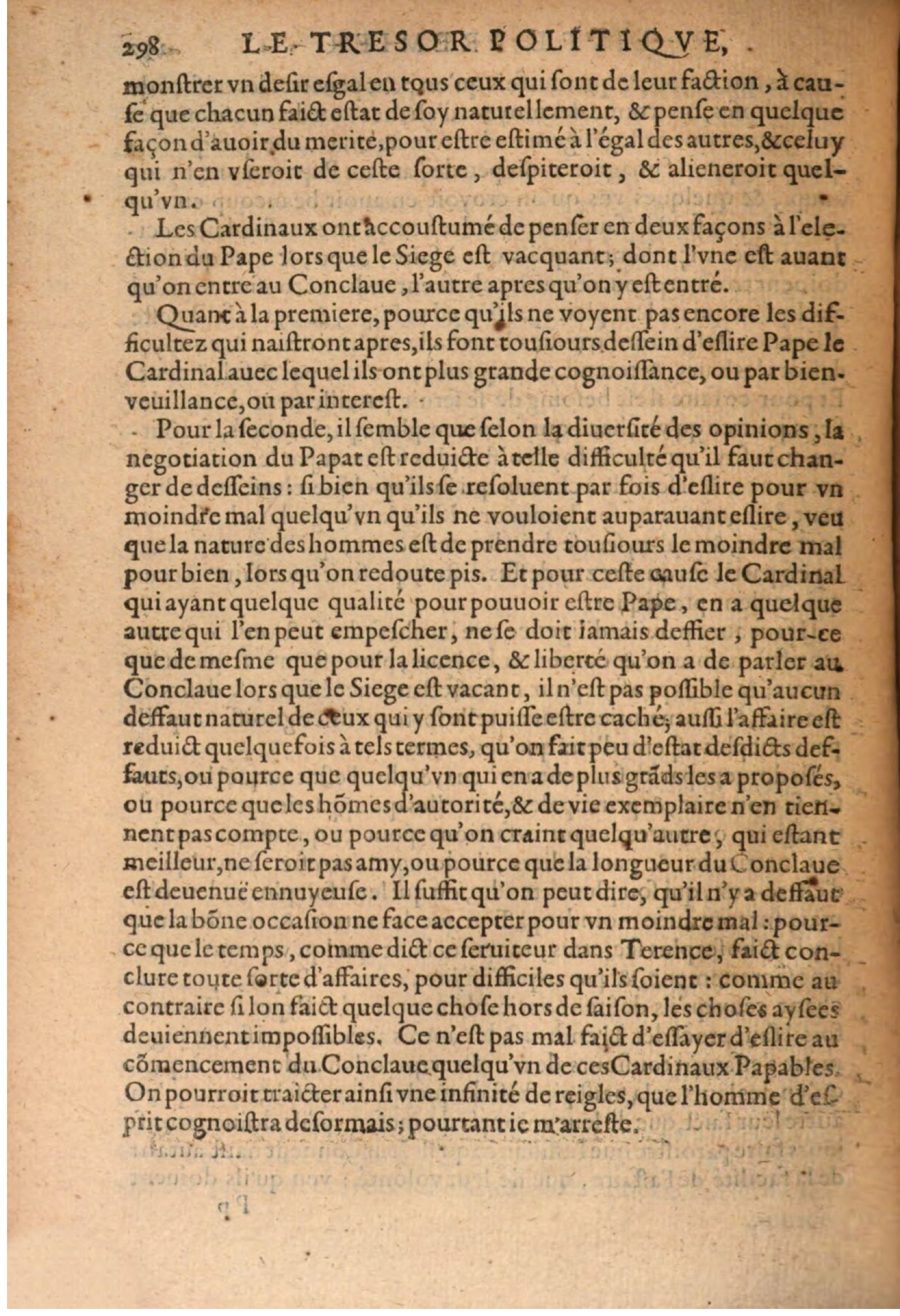 1608 - Pierre Chevalier - Trésor politique - BSB Munich