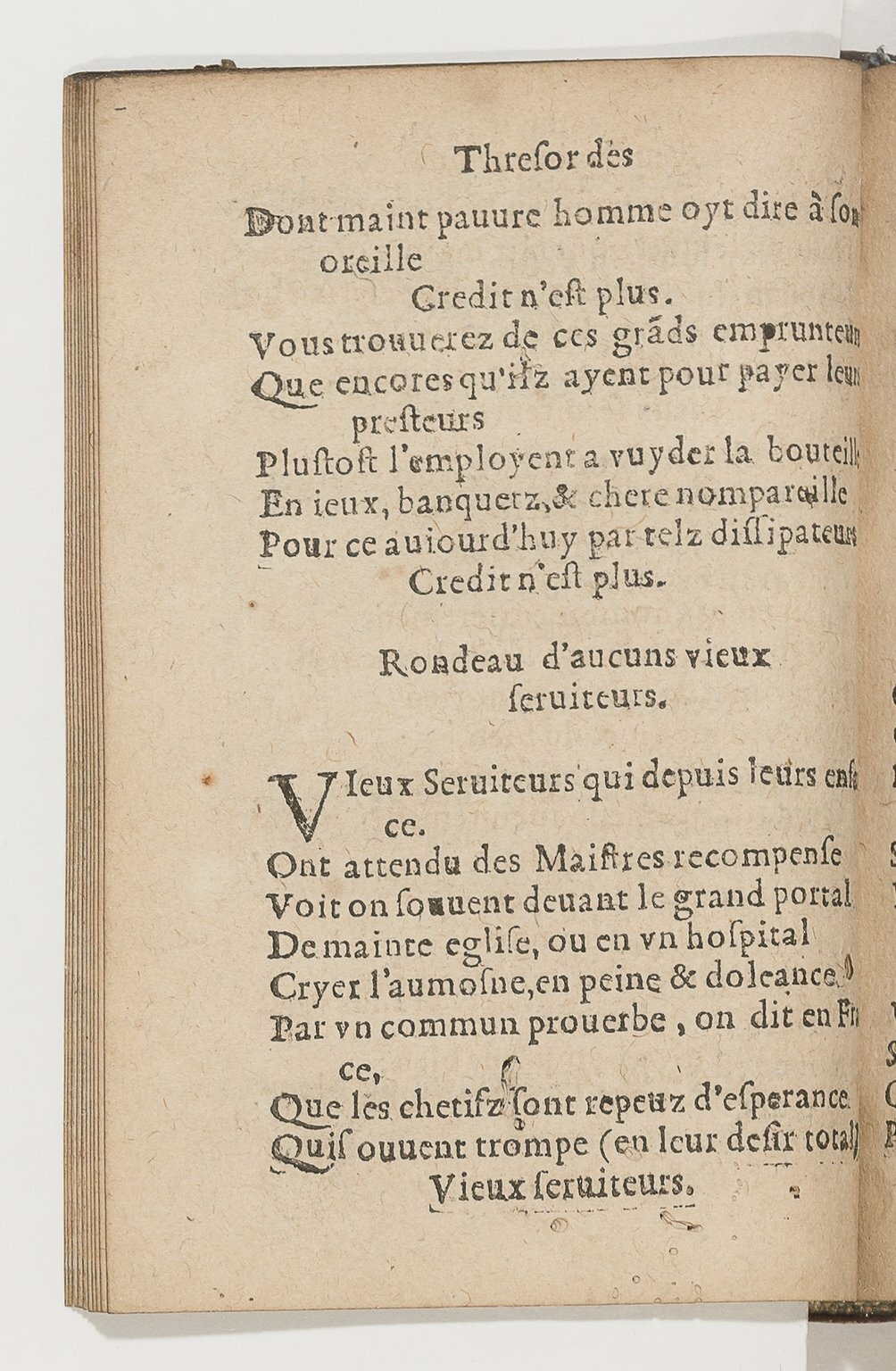 1568c. - Veuve Jean Bonfons - Trésor des joyeuses inventions du parangon de poésies - BnF Arsenal