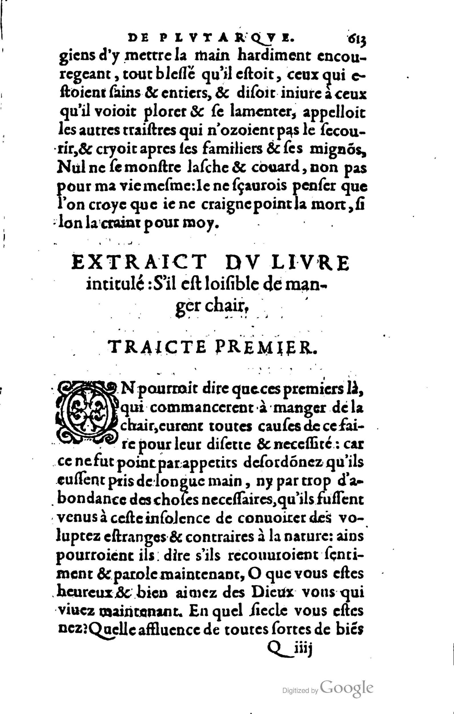 1578 - Jean Poupy - Trésor des morales de Plutarque - BSB Munich