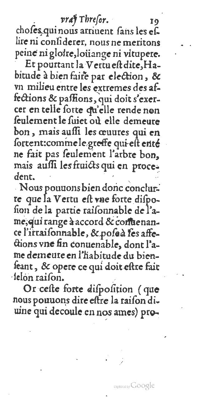 1615 - François Le Fèvre - Cabinet du vrai trésor - BCU Lausanne