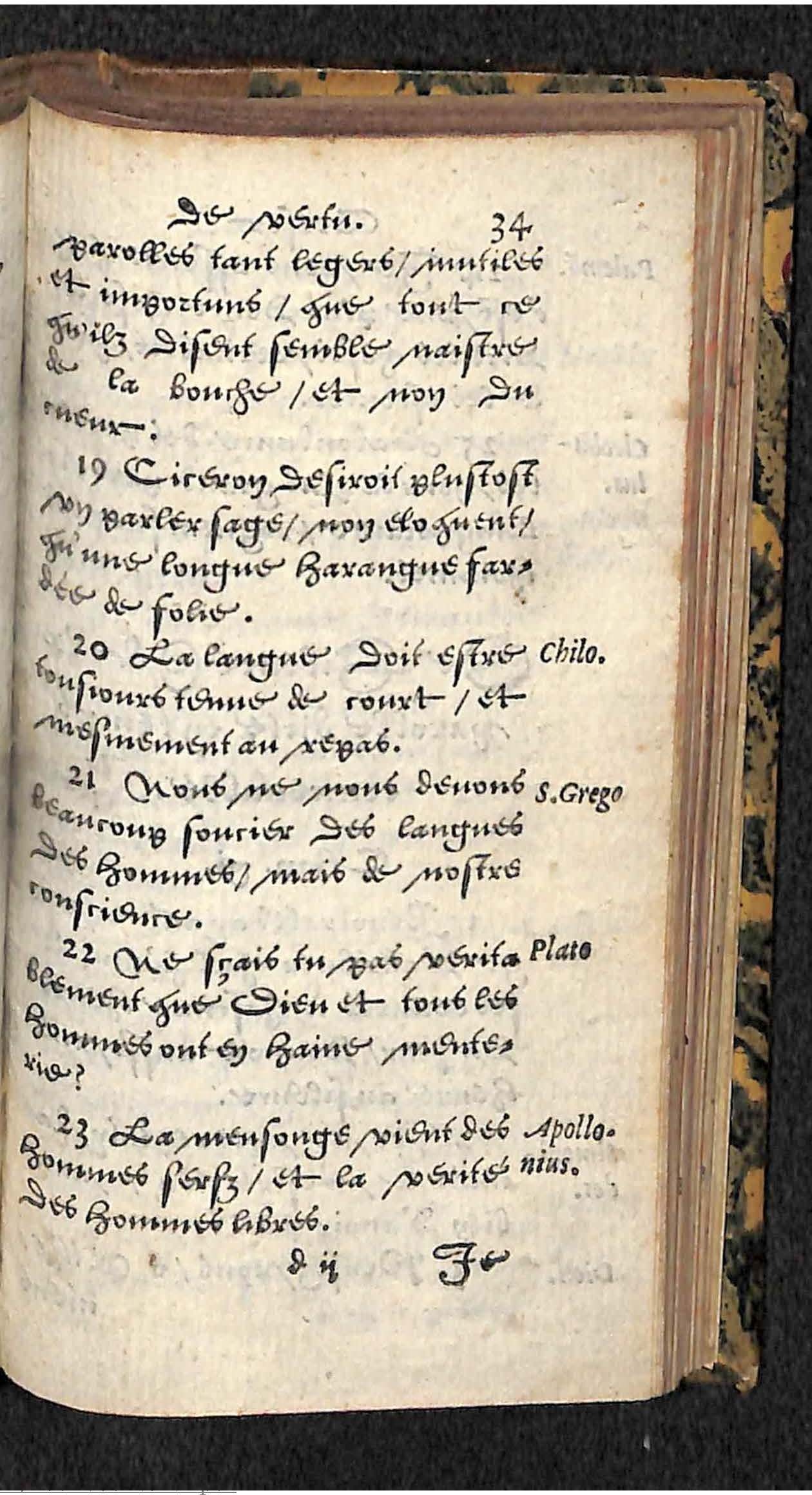 1560 - Hans de Laet - Trésor de vertu - Angers-archives