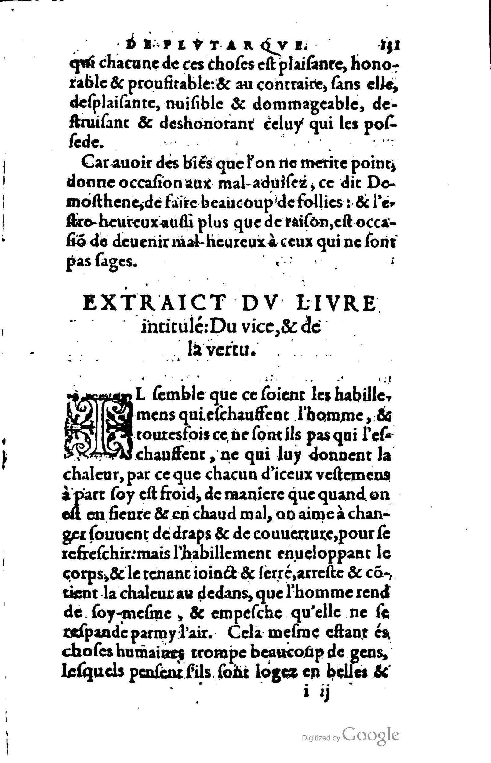 1578 - Jean Poupy - Trésor des morales de Plutarque - BSB Munich