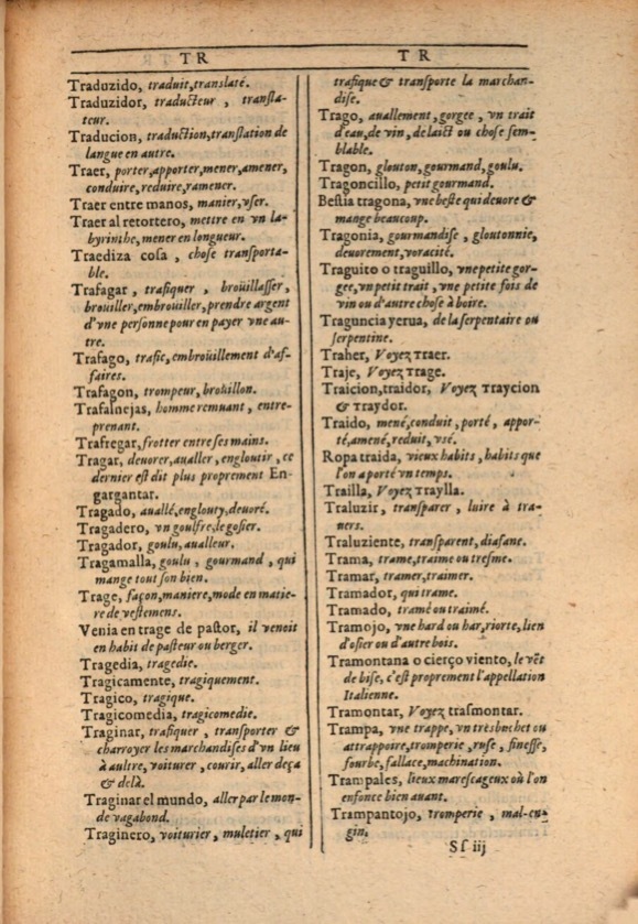 1607 - Marc Orry - Trésor des deux langues espagnole et française (Première et Seconde parties) - ÖNB Wien