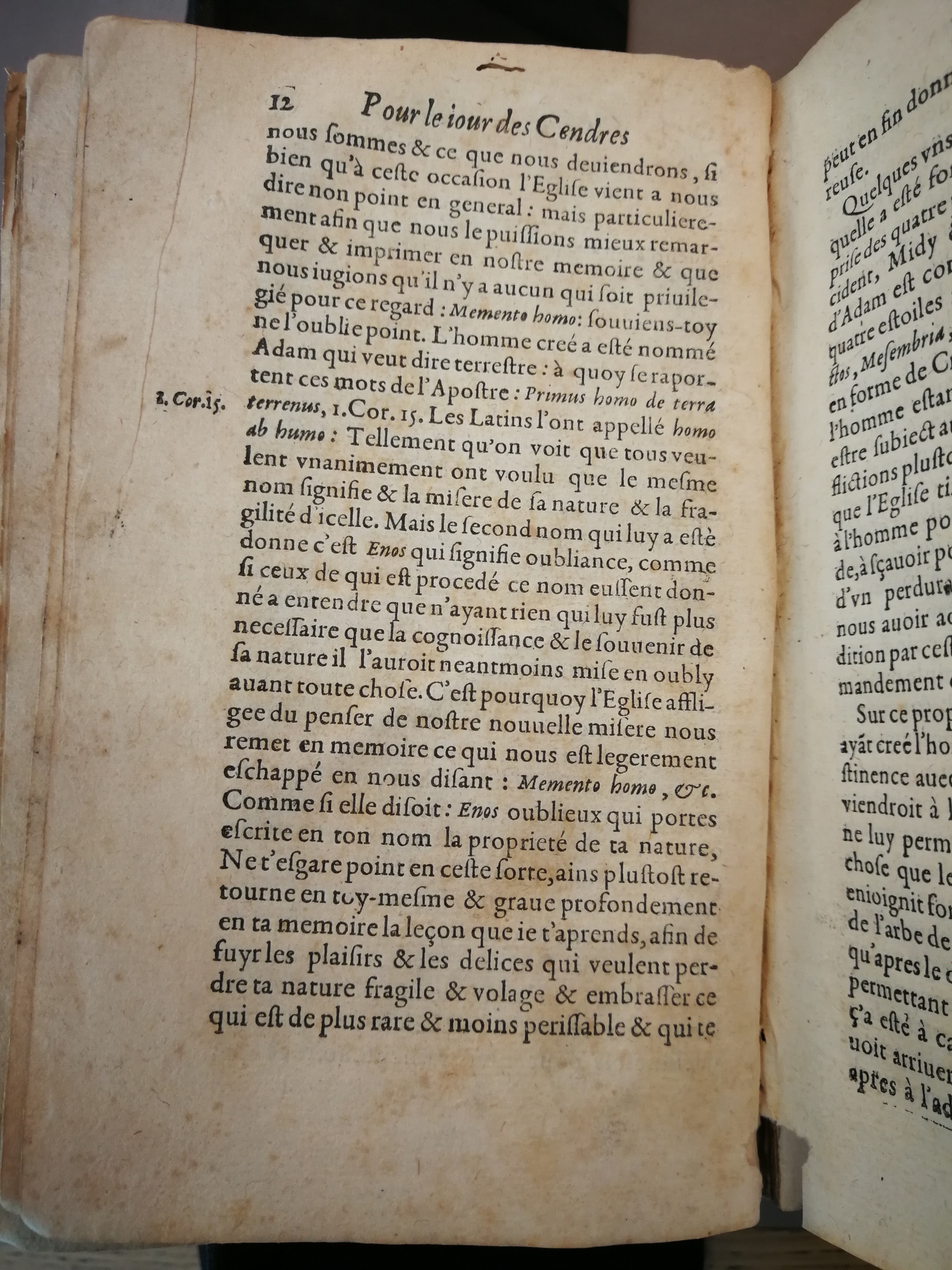 1607 - Nicolas Du Fossé - Trésor quadragésimal - BM Marseille 1607 - Nicolas Du Fossé - Trésor quadragésimal - BM Marseille