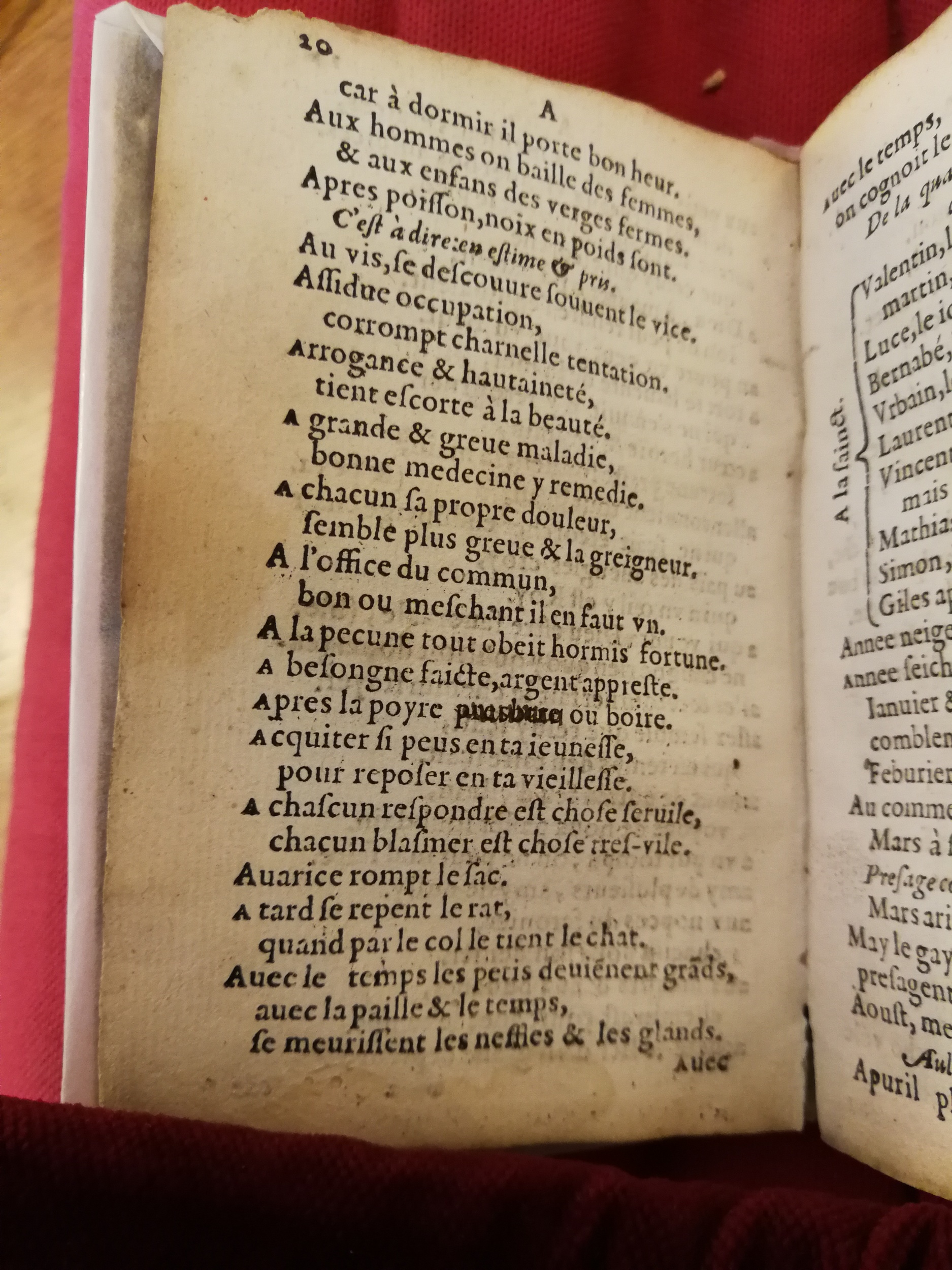 1577 - Jean d’Ogerolles - Trésor de sentences dorées - Bibliothèque Sainte-Geneviève 1577 - Jean d’Ogerolles - Trésor de sentences dorées - Bibliothèque Sainte-Geneviève