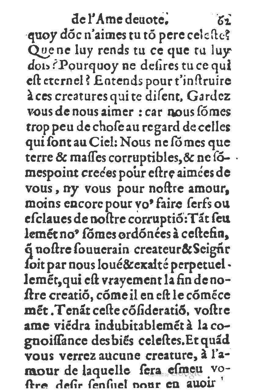 1578 - Guillaume Chaudière - Trésor de dévotion traitant de plusieurs belles vertus - BM Lyon