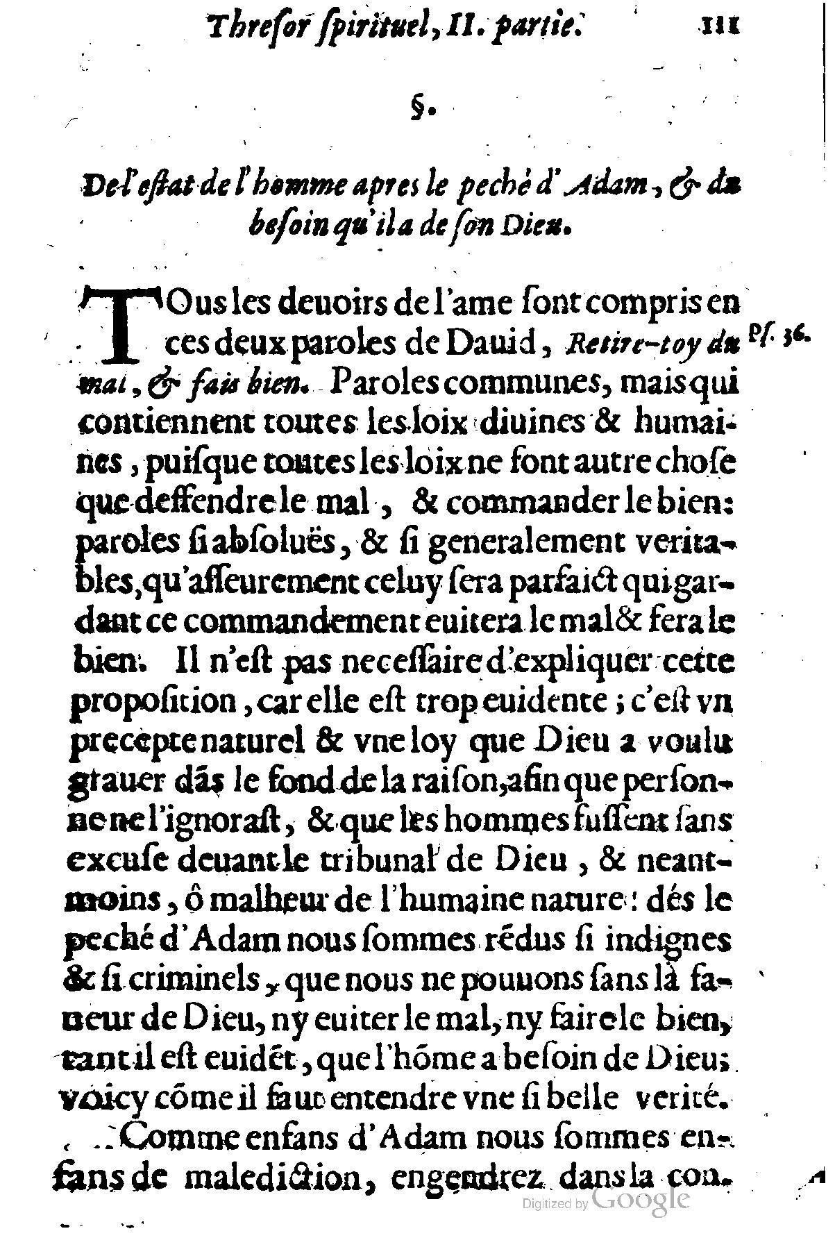 1635 - Sébastien Huré - Trésor spirituel contenant les obligations - BM Lyon