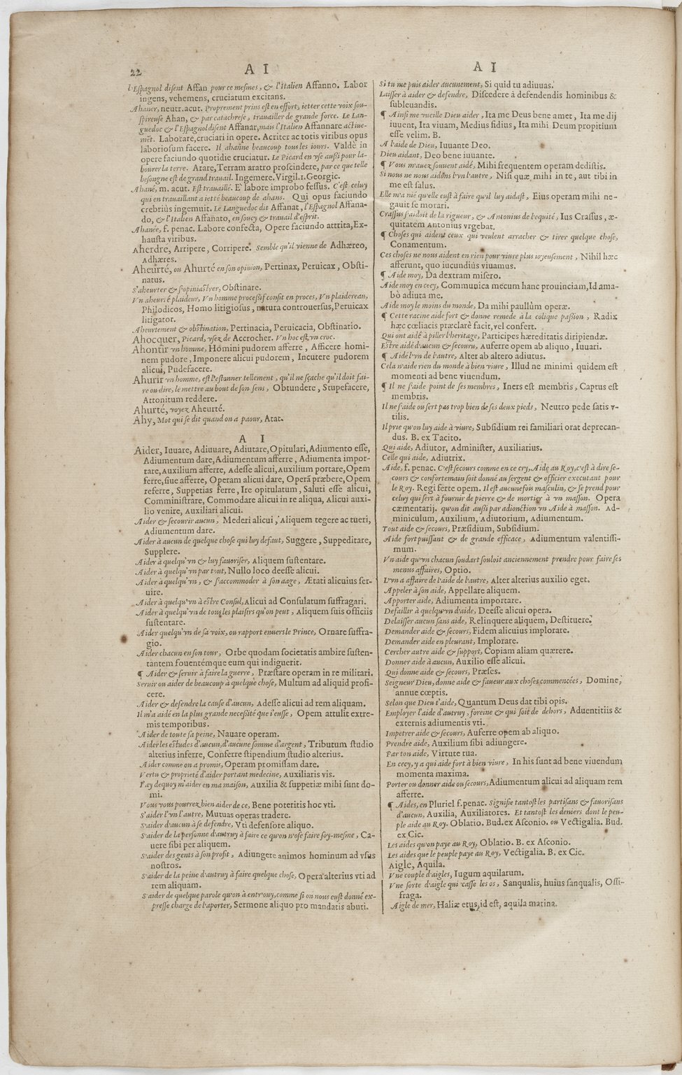 1606 - David Douceur - Trésor de la langue française - BnF