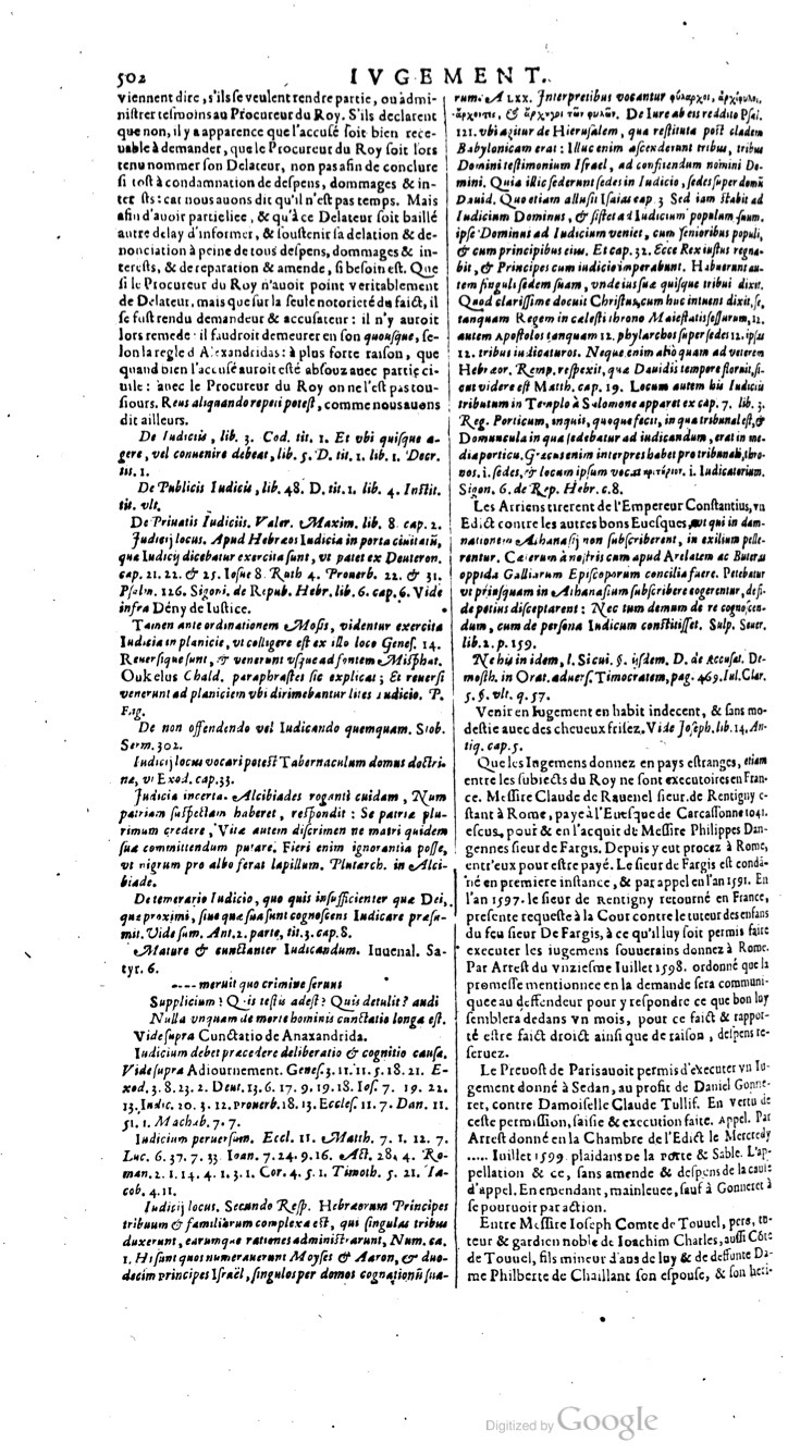 1629 - Veuve Nicolas Buon - Trésor du droit français (29620 T. 2) - BM Lyon