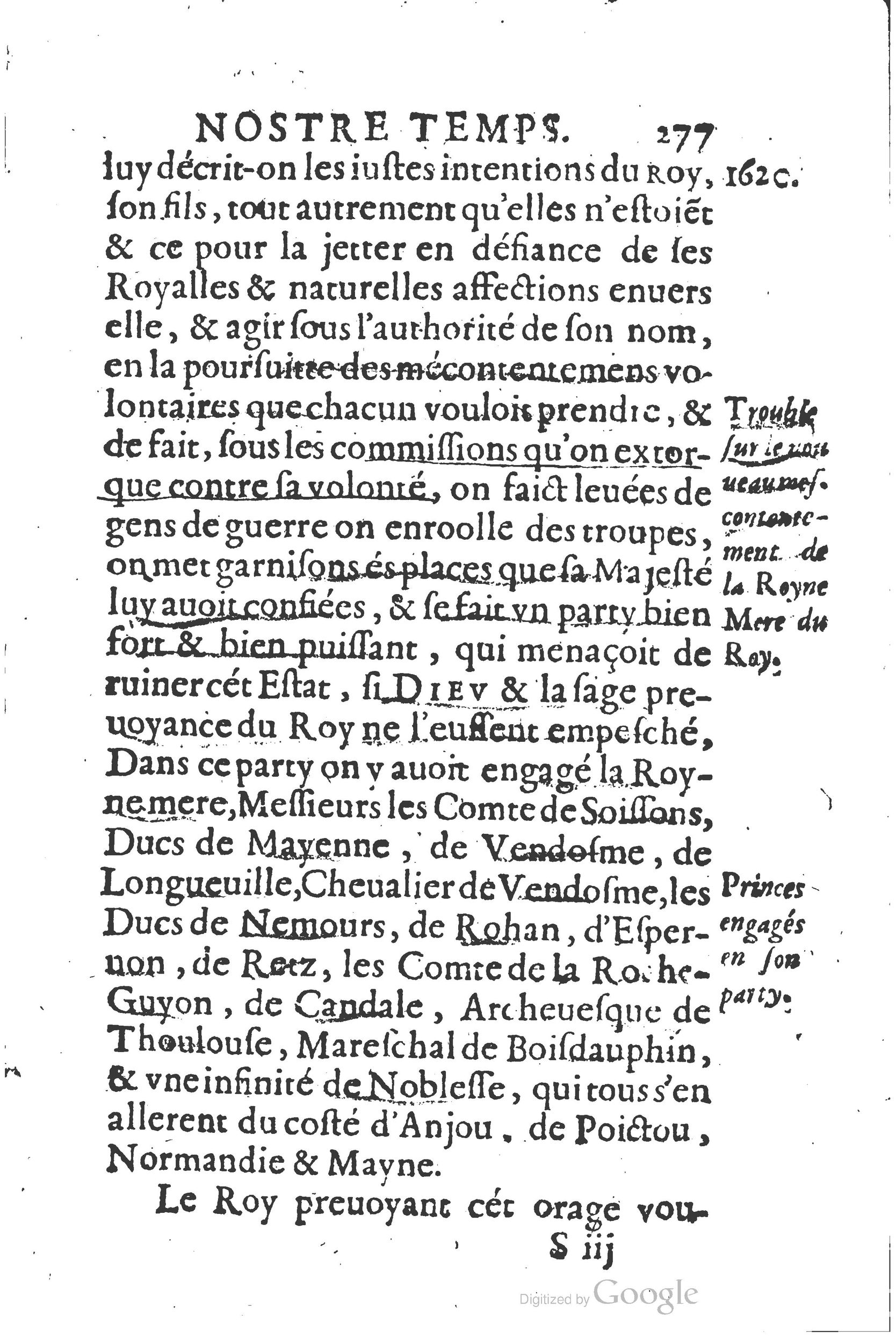 1626 - Joseph Bouillerot - Trésor de l’histoire générale de notre temps - BSB Munich
