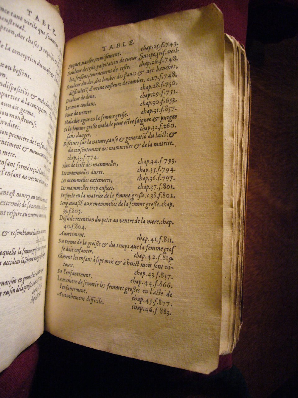 1585 - Jacques du Puis - Trésor des remèdes secrets pour les maladies des femmes - BnF