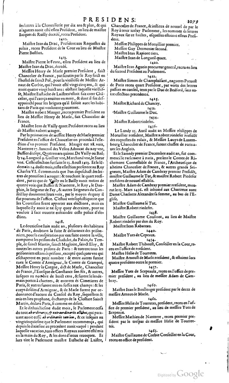 1629 - Veuve Nicolas Buon - Trésor du droit français (29620 T. 2) - BM Lyon