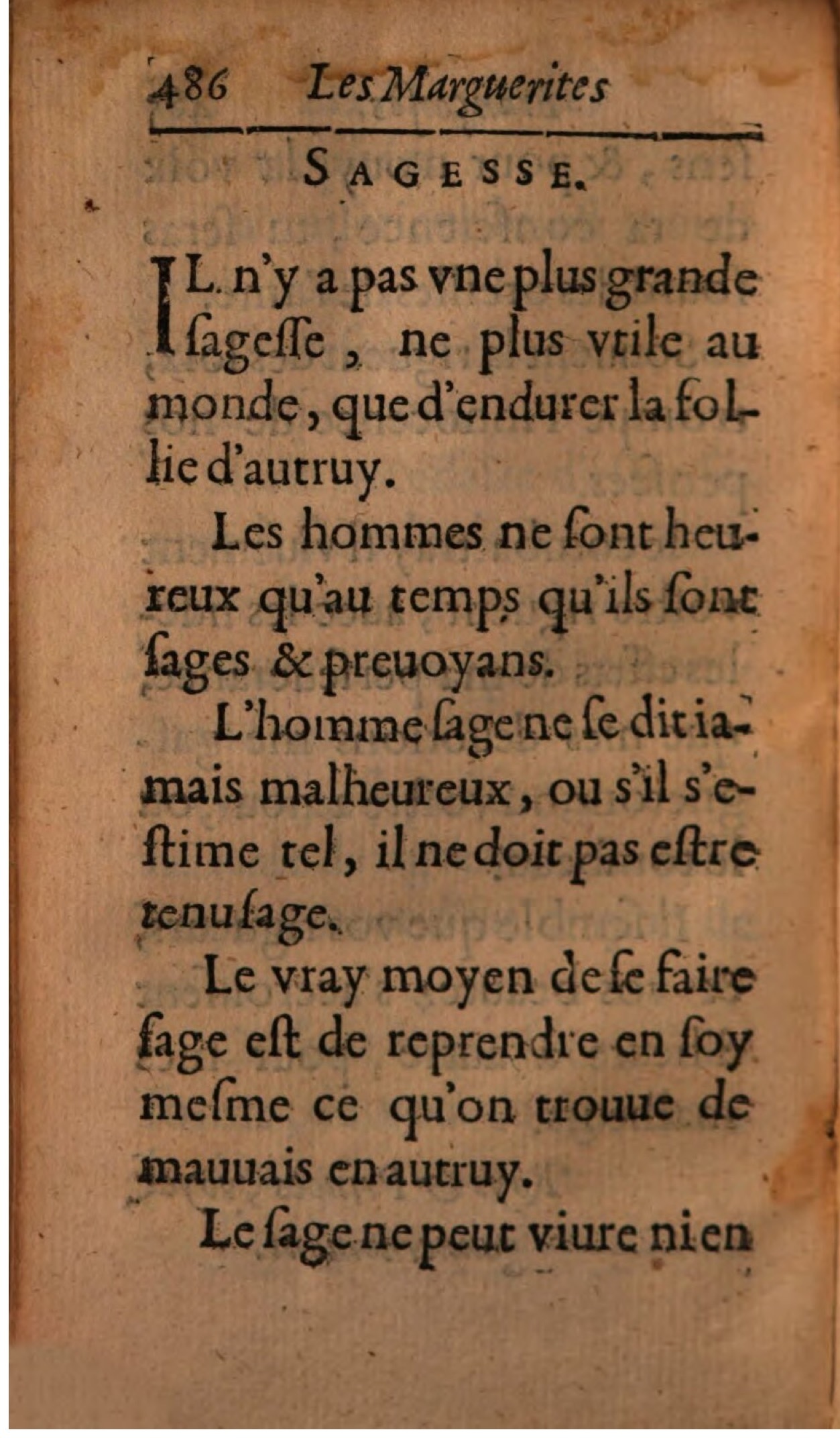 1608 - Théodore Reinsart - Les Marguerites françaises ou Trésor des Fleurs du bien-dire - BSB Munich