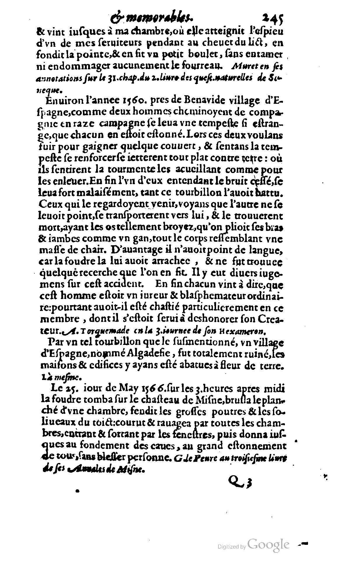 1620 - Samuel Crespin - Trésor d’histoires admirables et mémorables - BCU Lausanne