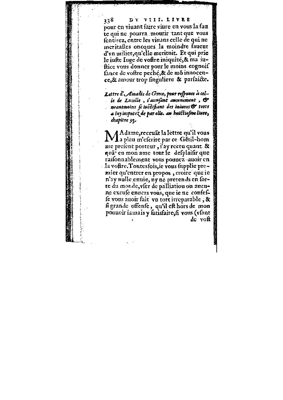 1572 - Veuve Gabriel Cotier - Trésor des Amadis - BM Lyon 1572 - Veuve Gabriel Cotier - Trésor des Amadis - BM Lyon