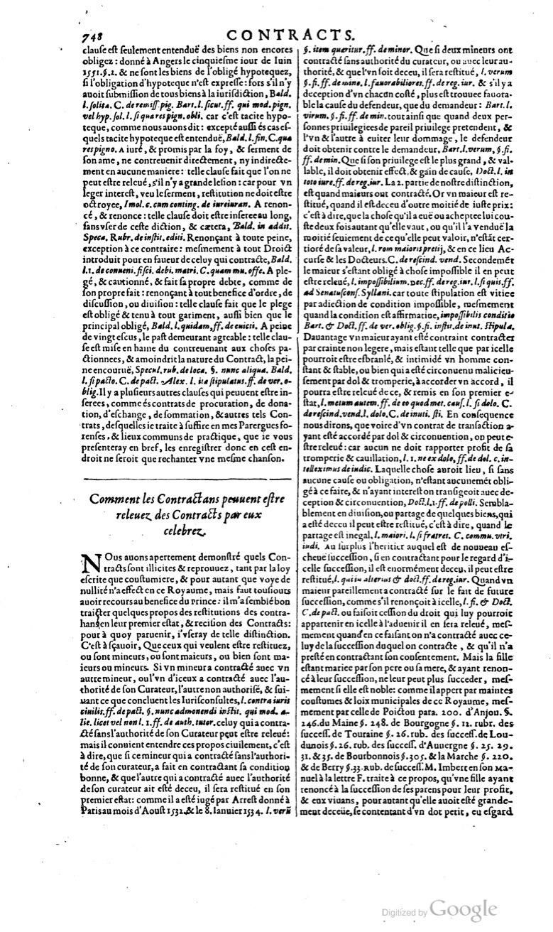 1629 - Veuve Nicolas Buon - Trésor du droit français (29620 T. 1) - BM Lyon