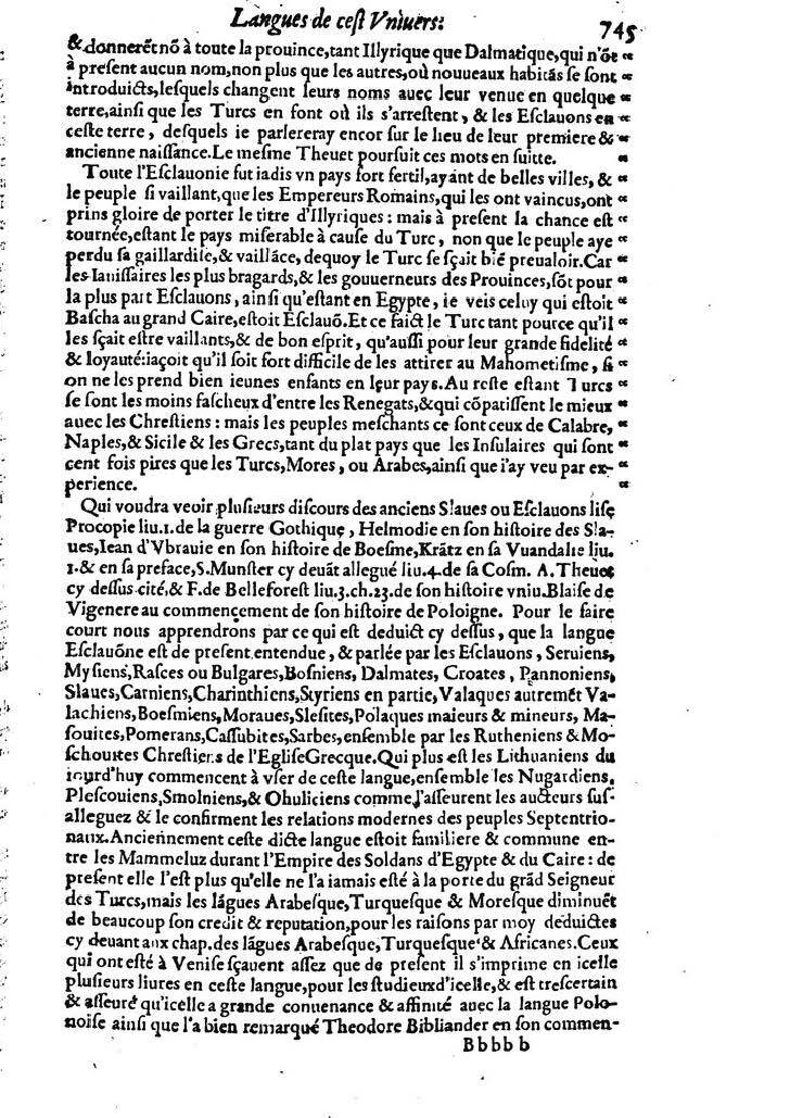 1613 - Matthieu Berjon - Trésor de l’histoire des langues de cet univers - BM Lyon