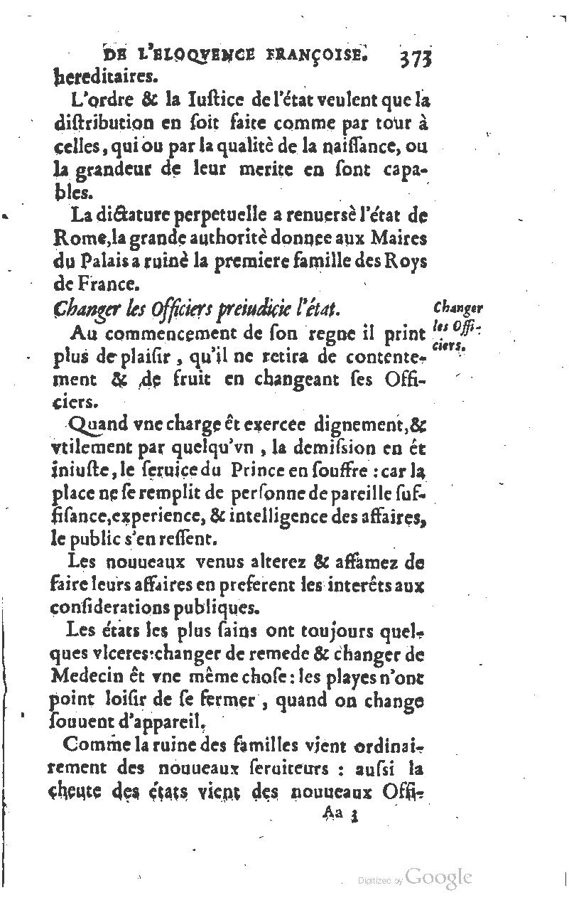 1610 - Louis Coste - Trésor de l’éloquence française (Seconde partie) - BM Lyon