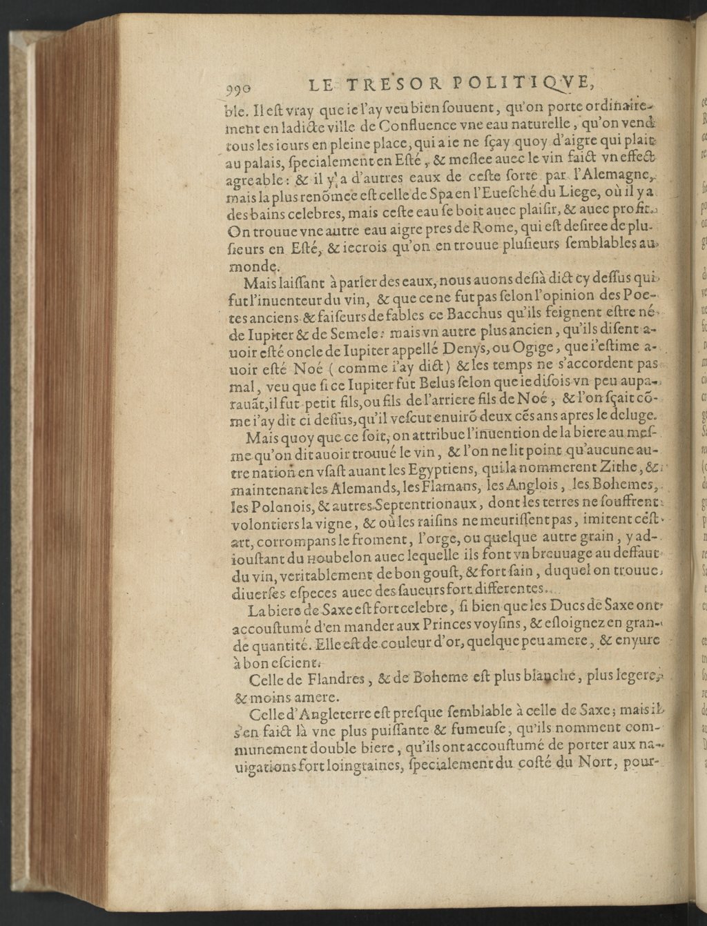 1608 - Nicolas Du Fossé - Trésor politique - BnF Tolbiac