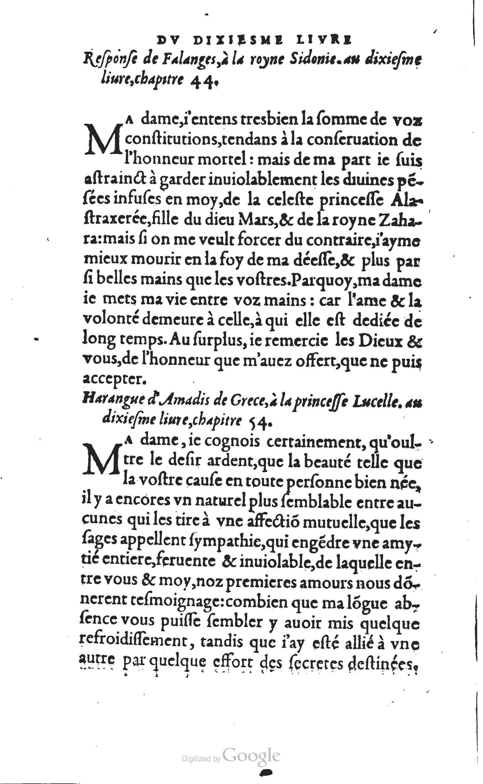 1560 - Vincent Sertenas et Gilles Robinot - Trésor des Amadis - British Library 1560 - Vincent Sertenas et Gilles Robinot - Trésor des Amadis - British Library