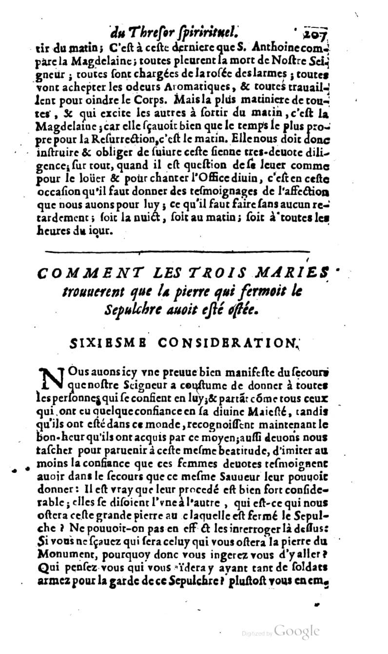 1637 - s.n. - Trésor spirituel des âmes religieuses - BM Lyon