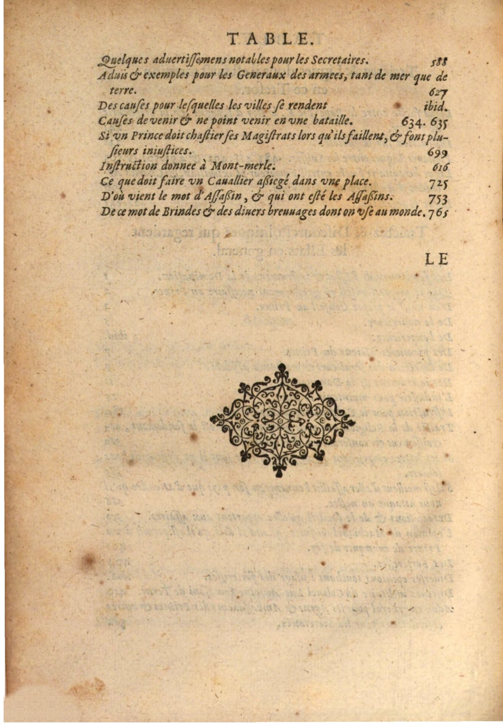 1611 - Pierre Chevalier - Trésor politique - BSB Munich 1611 - Pierre Chevalier - Trésor politique - BSB Munich