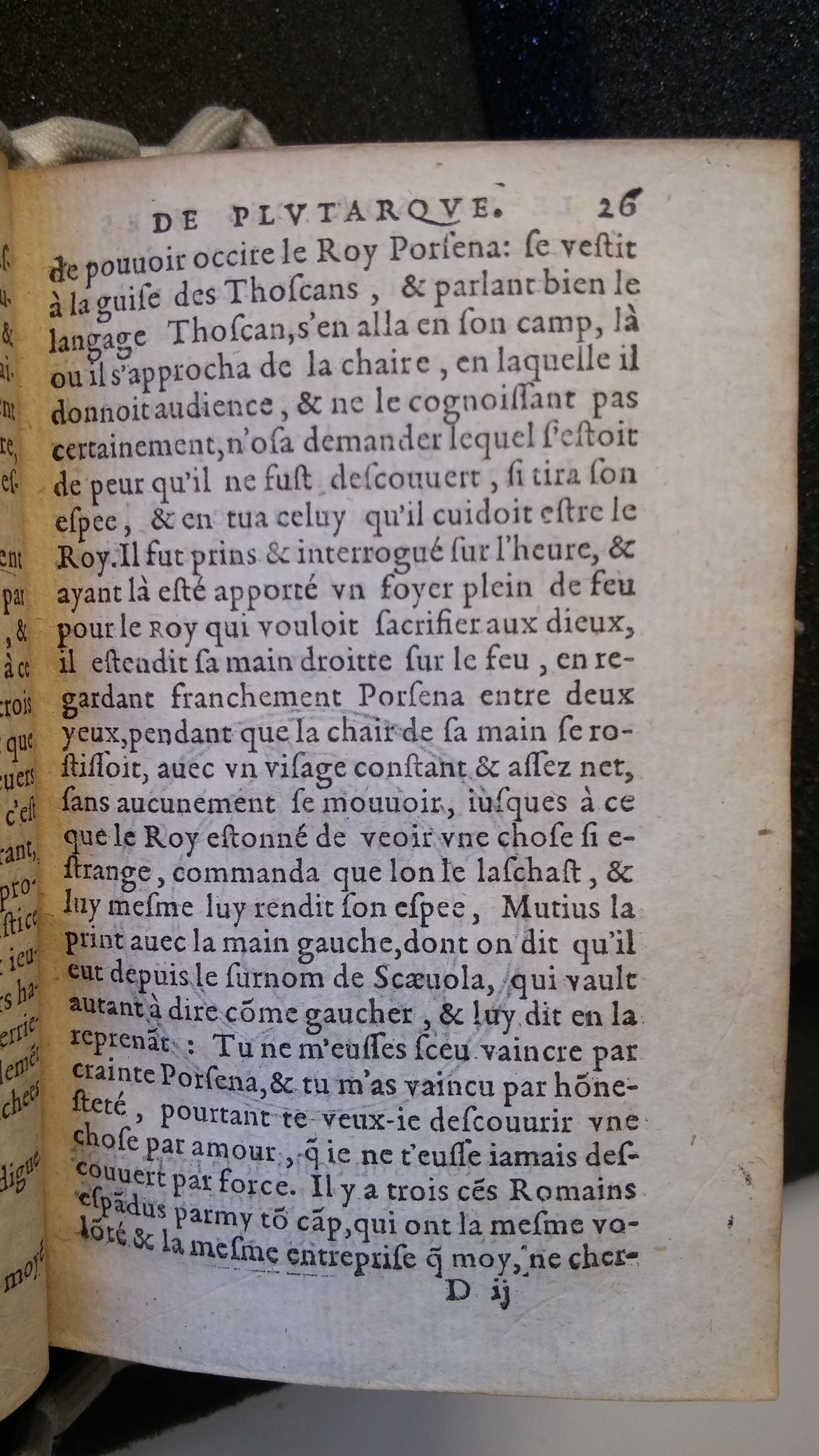 1577 - Claude Micard - Trésor des vies de Plutarque - Saint-Gallen