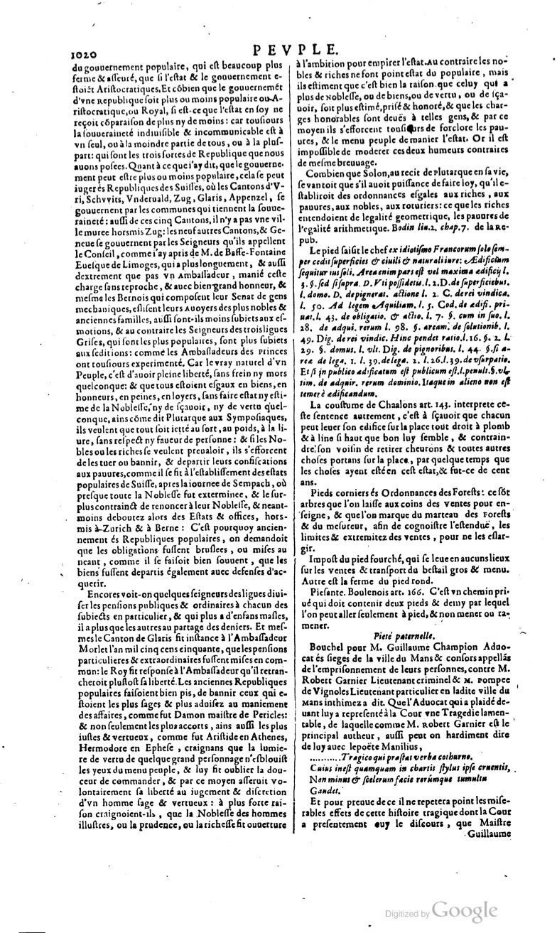 1629 - Veuve Nicolas Buon - Trésor du droit français (29620 T. 2) - BM Lyon