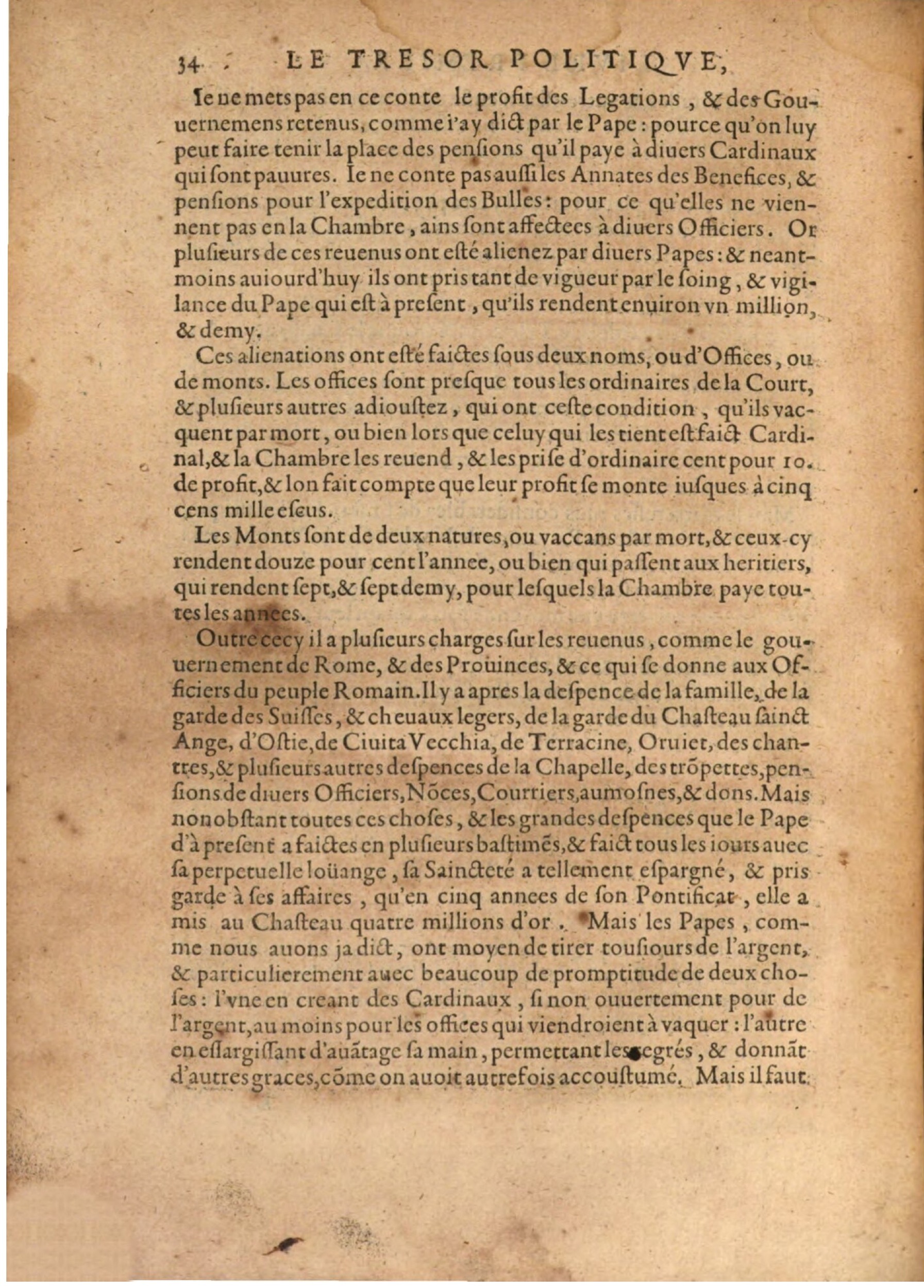 1608 - Nicolas Du Fossé - Trésor politique - BSB Munich