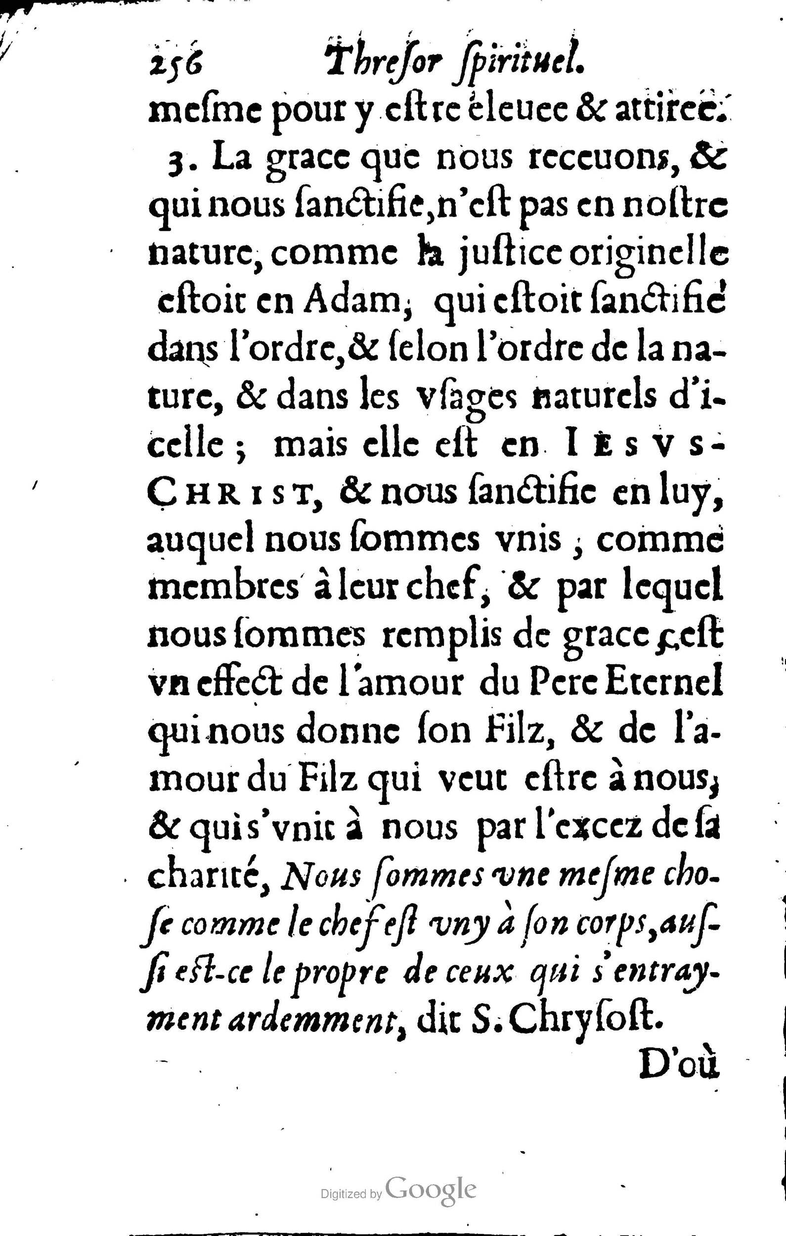 1633 - François Waudré - Trésor spirituel contenant les excellences du christianisme - BM Lyon