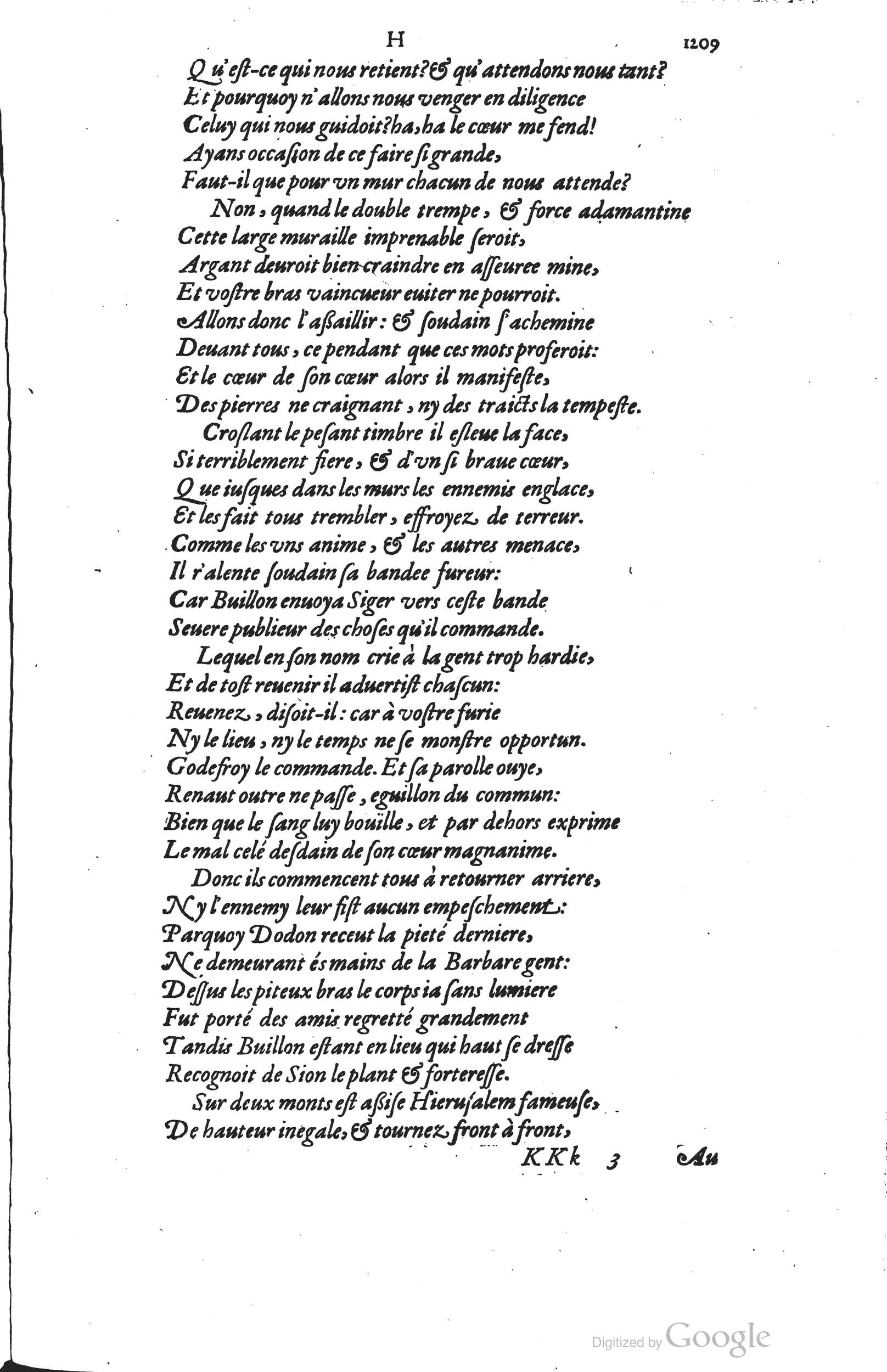 1585 - Barthélemy Honorat - Bibliothèques françaises - BSB Munich
