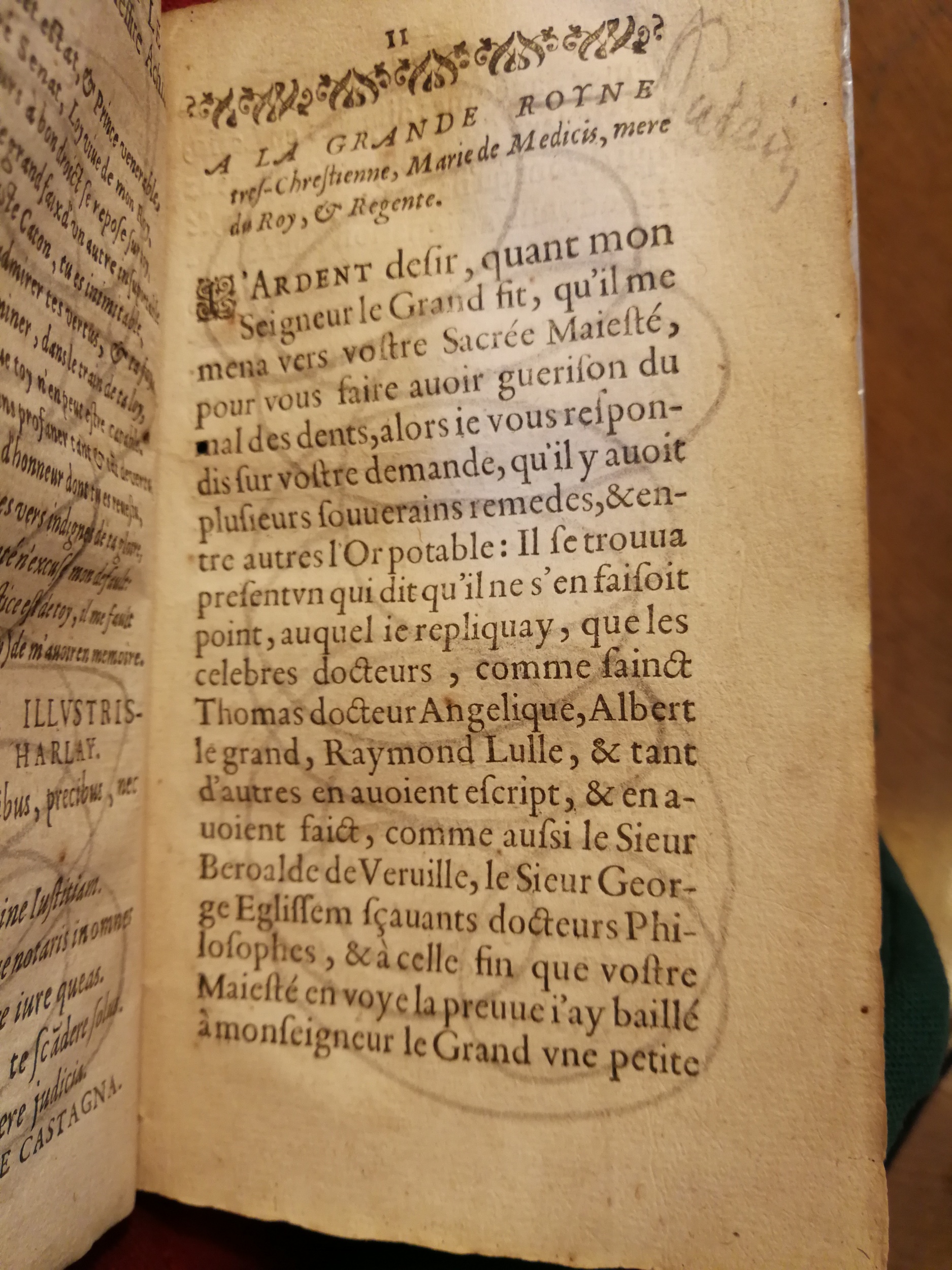 1611 - Charles Sevestre - Trésor philosophique de la médecine métallique - Bibliothèque Sainte-Geneviève