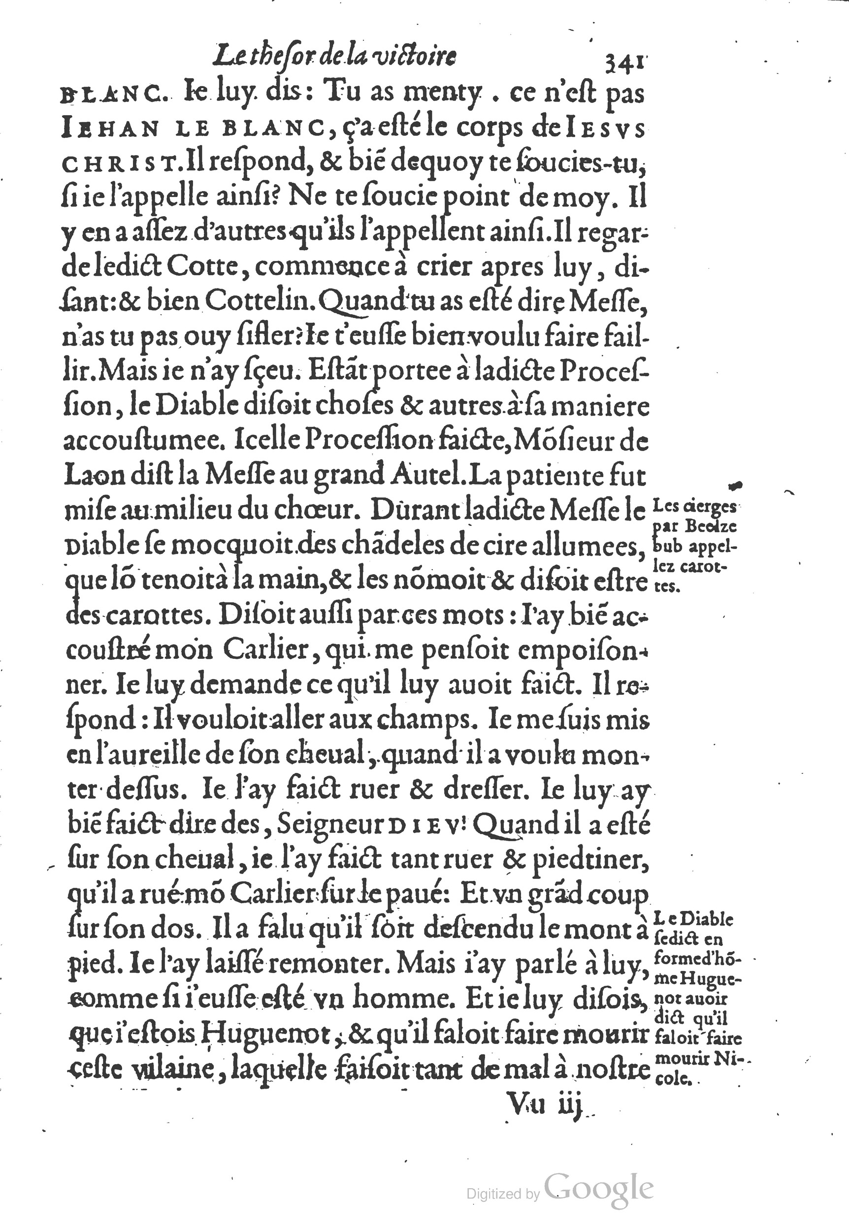 1578 - Nicolas Chesneau - Trésor et entière histoire de la triomphante victoire du corps de Dieu sur l’esprit malin - British Library 1578 - Nicolas Chesneau - Trésor et entière histoire de la triomphante victoire du corps de Dieu sur l’esprit malin - British Library