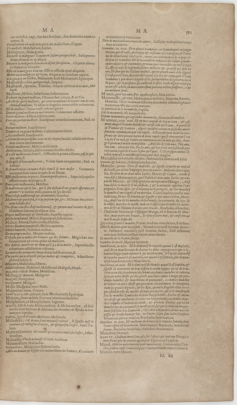 1606 - David Douceur - Trésor de la langue française - BnF