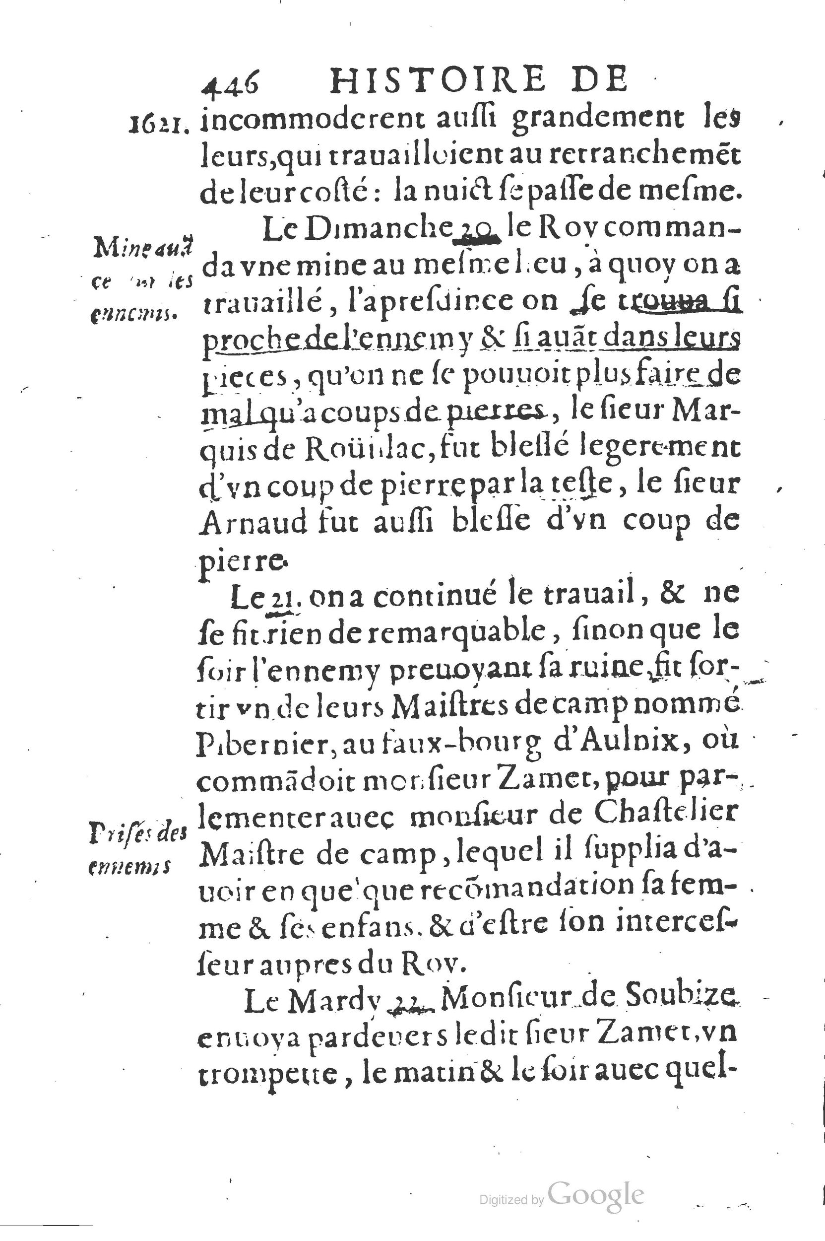 1626 - Joseph Bouillerot - Trésor de l’histoire générale de notre temps - BSB Munich