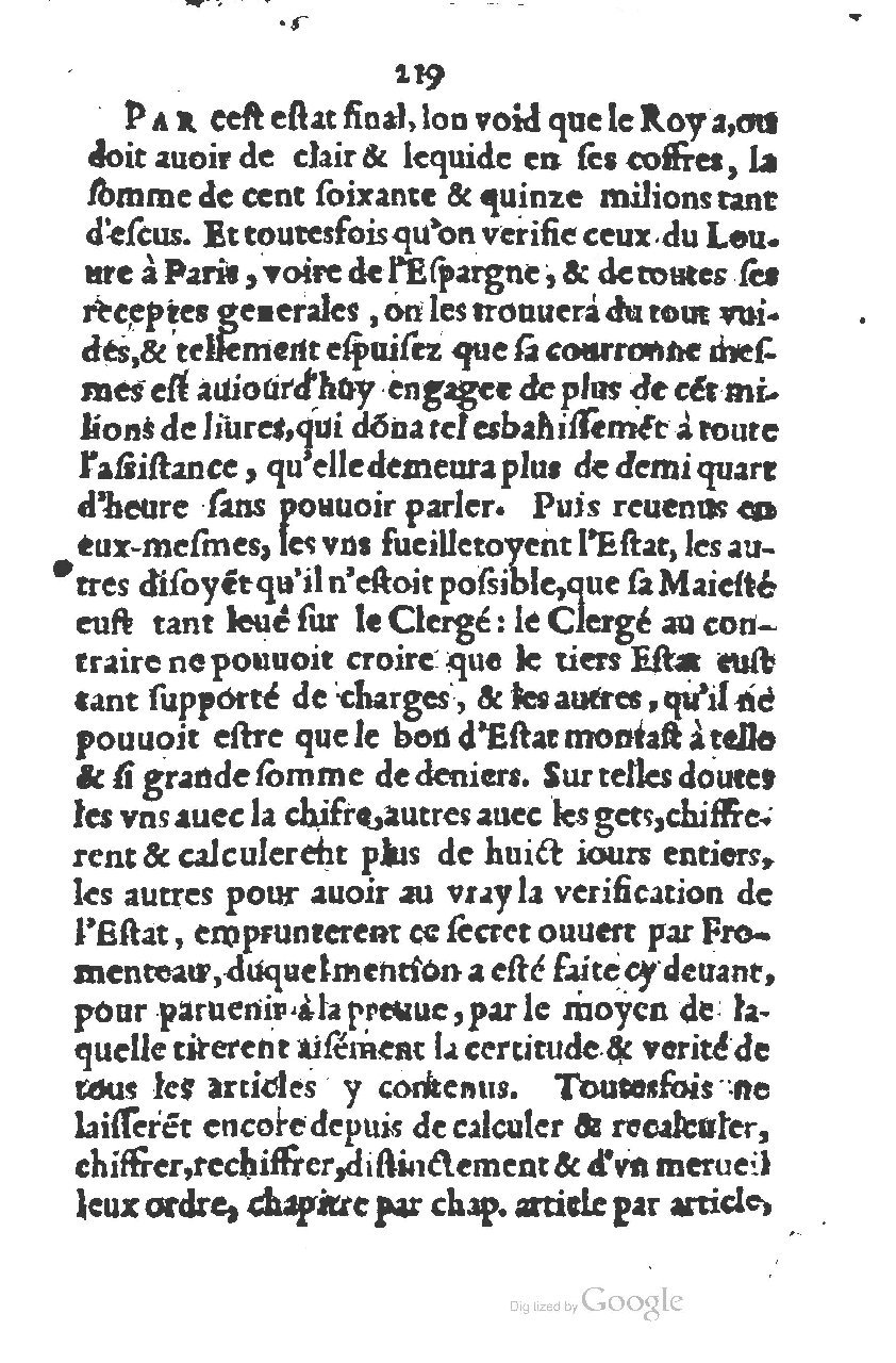 1581 - s.n. - Secret des trésors de France (Livre I) - BSB Munich 1581 - s.n. - Secret des trésors de France (Livre I) - BSB Munich