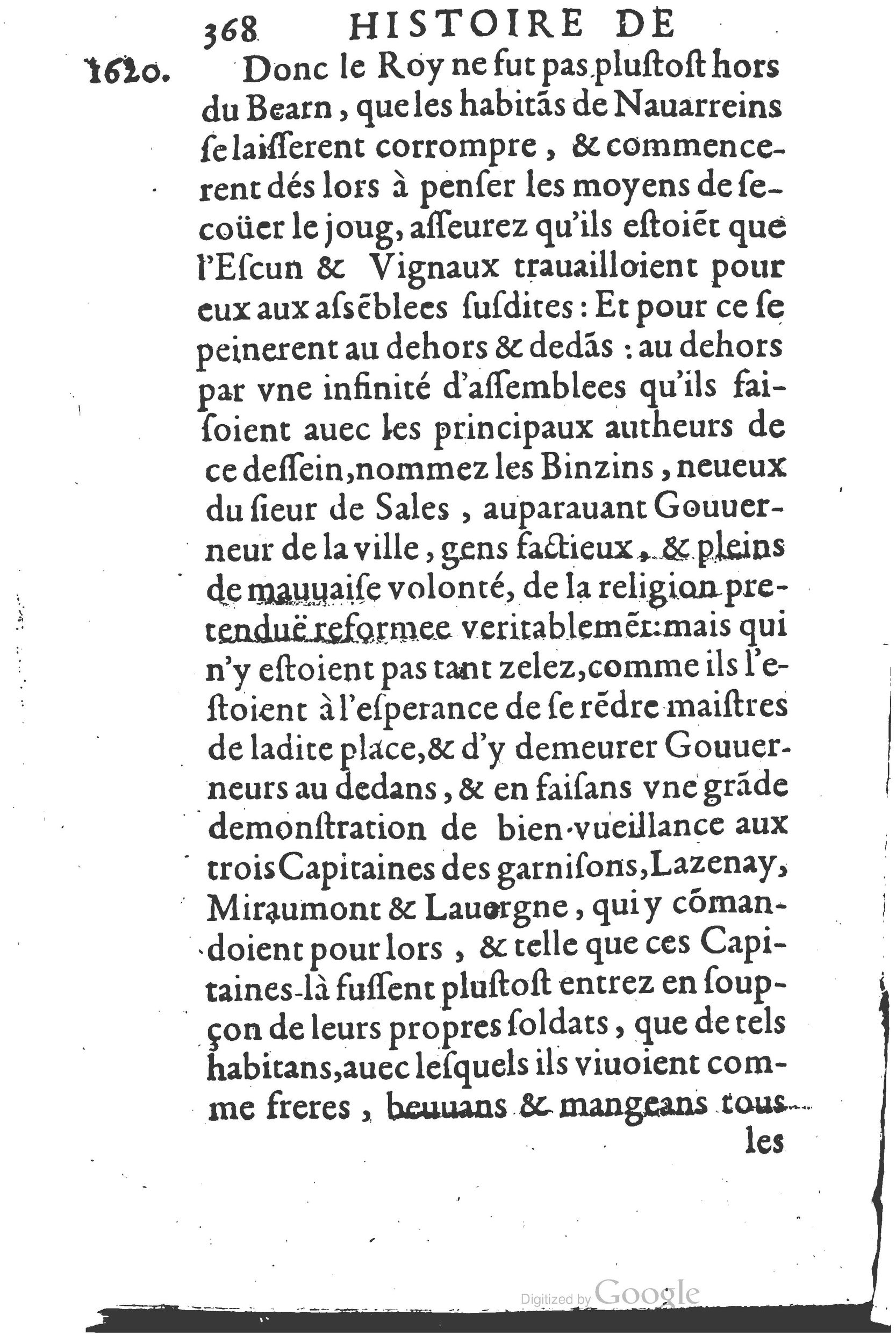1626 - Joseph Bouillerot - Trésor de l’histoire générale de notre temps - BSB Munich