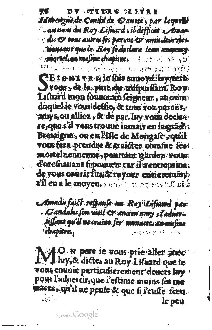 1567 - Jean Pygot - Trésor des Amadis - BM Lyon 1567 - Jean Pygot - Trésor des Amadis - BM Lyon