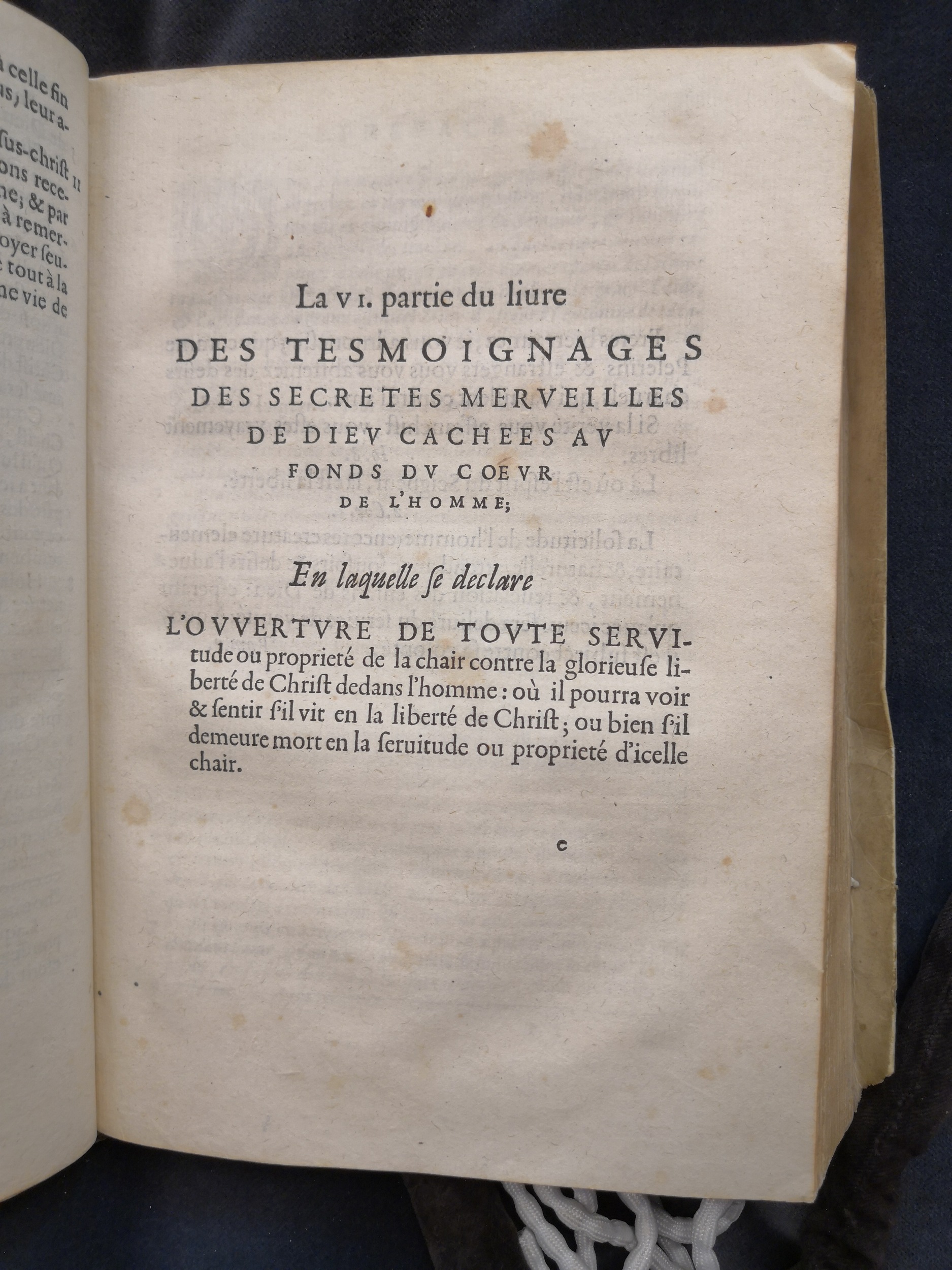 1581c. - Christophe Plantin - Le Livre des témoignages du Trésor caché au champ - Anvers Musée Plantin-Moretus