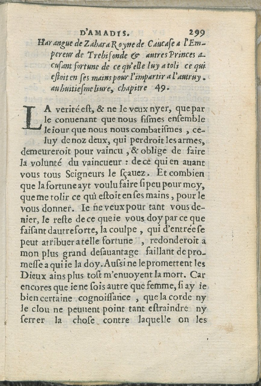 1559 - Pierre Regnard - Trésor des Amadis - Det KLG Copenhague