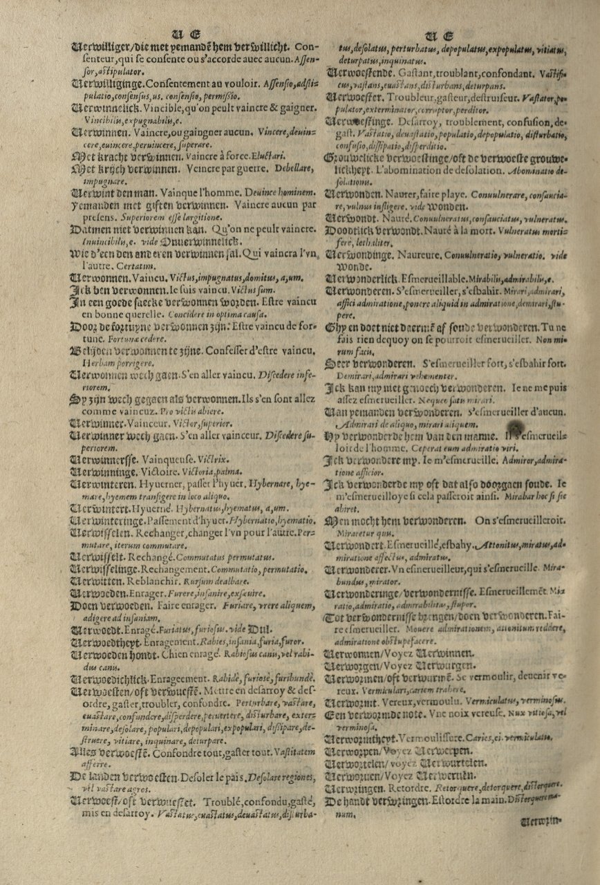1573 - Christophe Plantin - Trésor du langage bas-allemand - Greifswald 1573 - Christophe Plantin - Trésor du langage bas-allemand - Greifswald