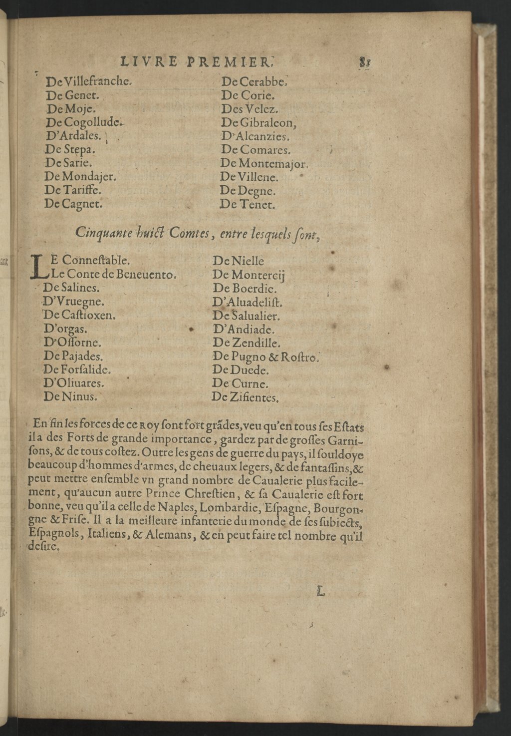 1608 - Nicolas Du Fossé - Trésor politique - BnF Tolbiac