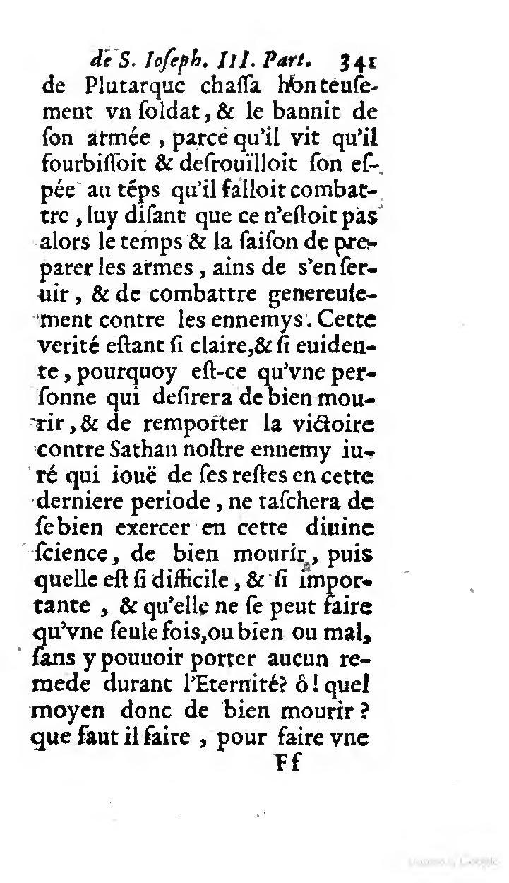 1646 - Jean Piot - Trésor inestimable de Saint-Joseph - BNC Rome