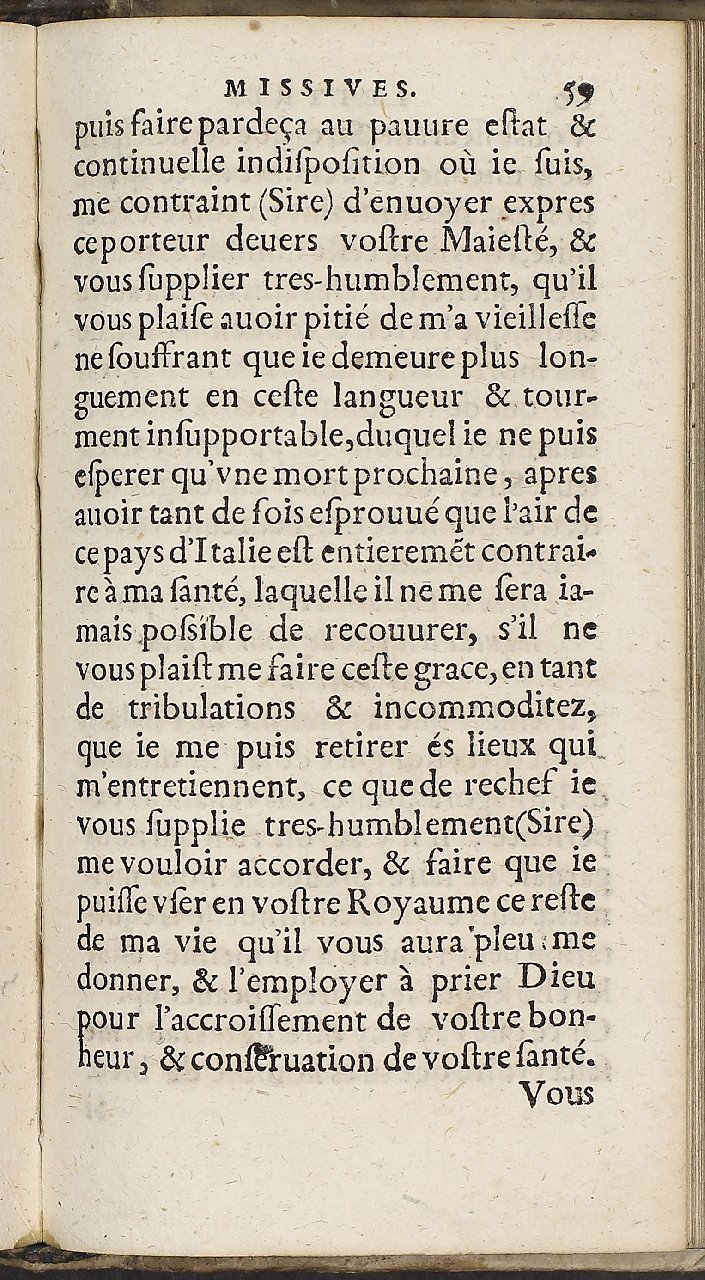 1597 - Jean Osmont - Trésor des secrétaires - Brno
