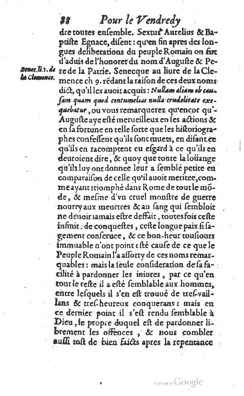 1607 - Nicolas Du Fossé - Trésor quadragésimal - T 01 - BM Lyon